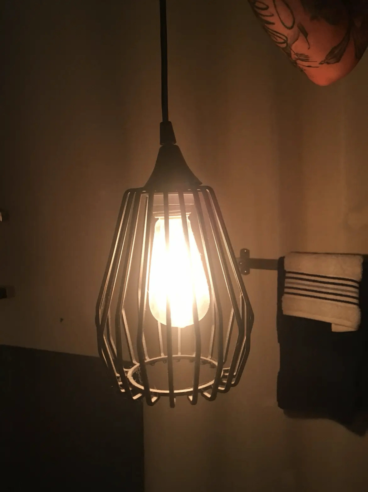PAIR Industrial Black Cage Ceiling Lights - photo 4