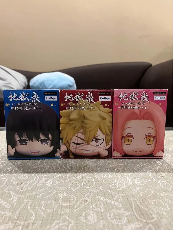 Hells Paradise Set of 3 Hikkake Figure BNIB thumbnail