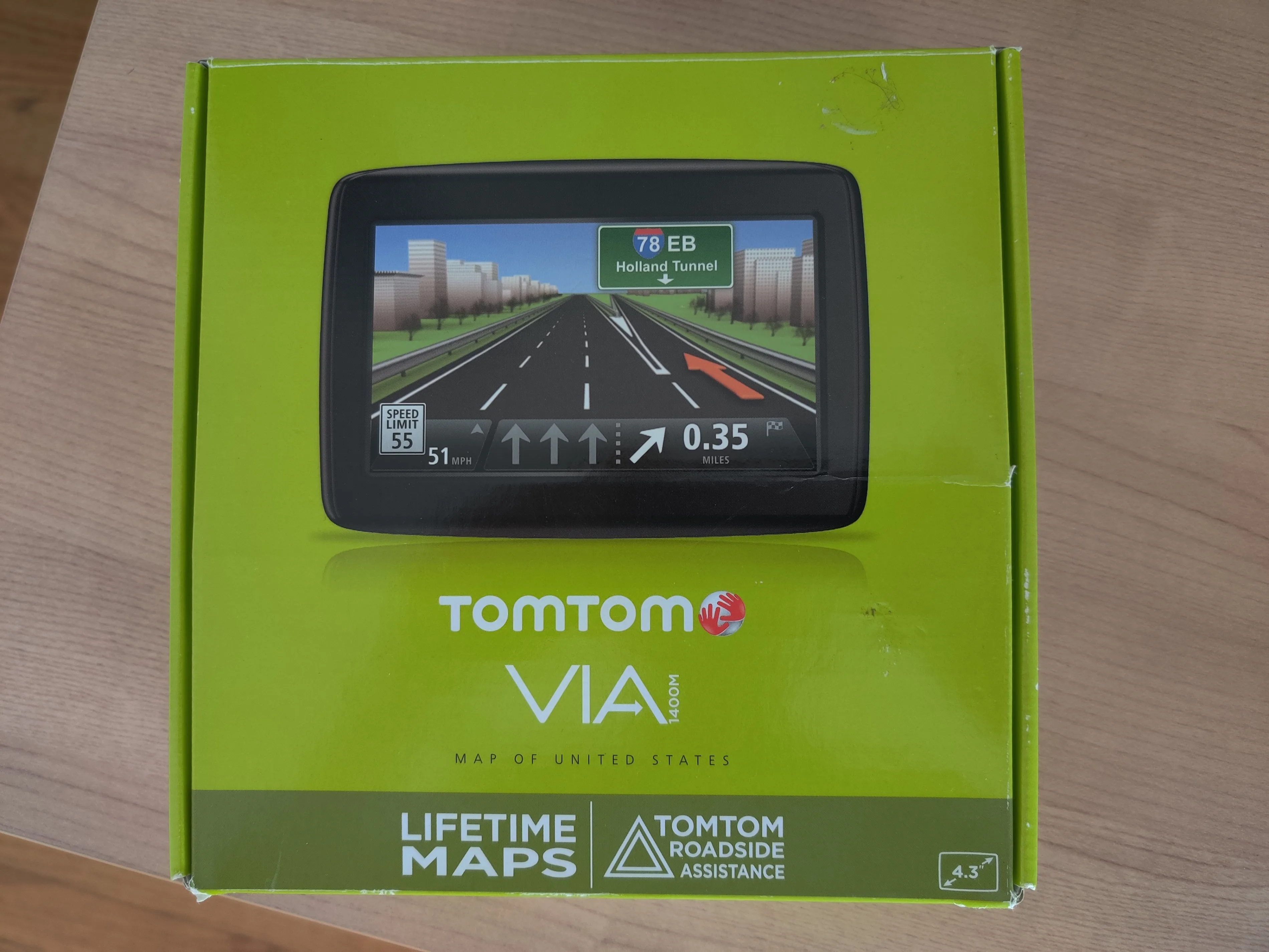 TomTom VIA 1400M 4.3 Inch GPS Navigator thumbnail