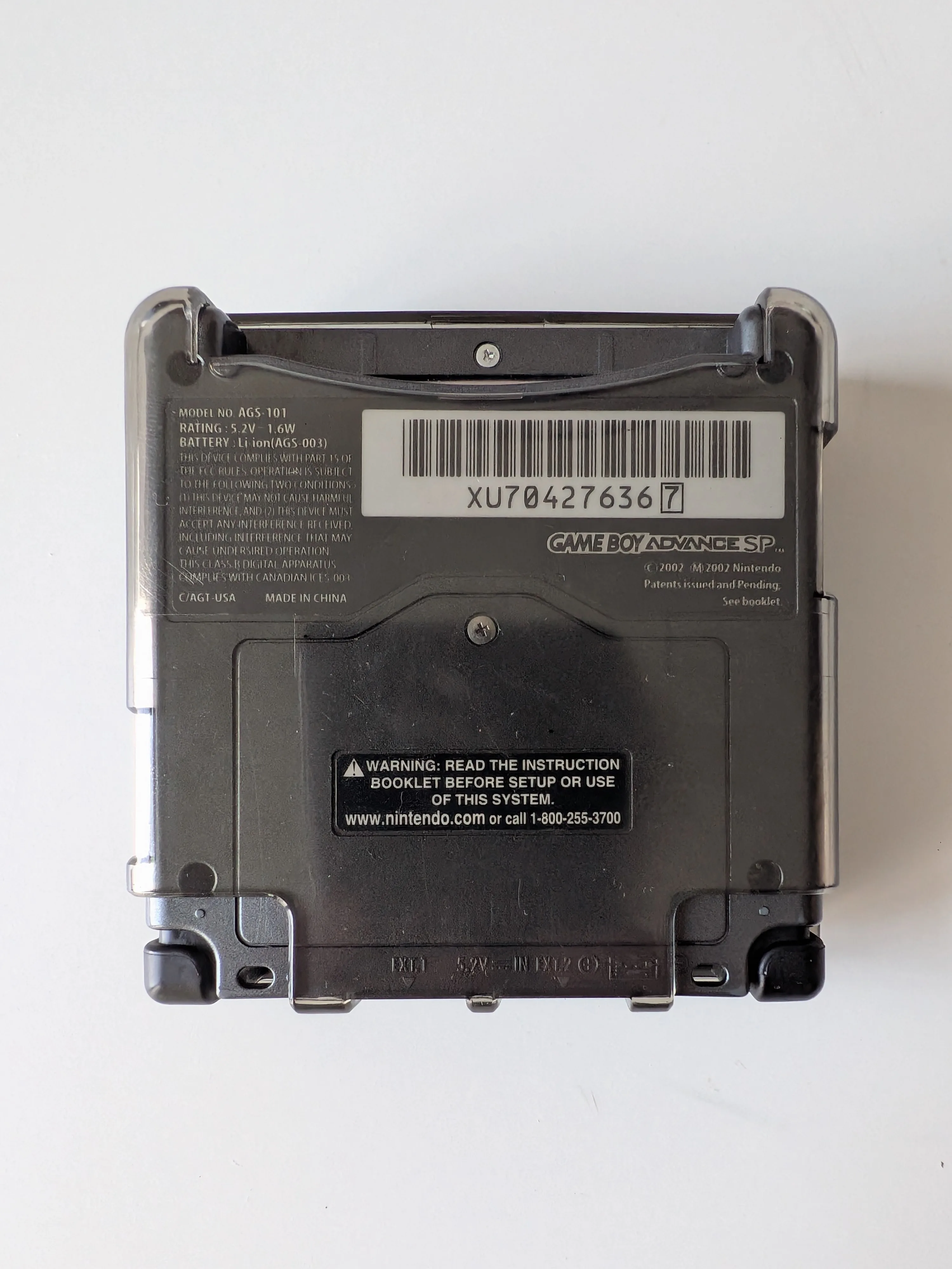 Graphite Gameboy Advance SP [AGS-101] image indicator(4)