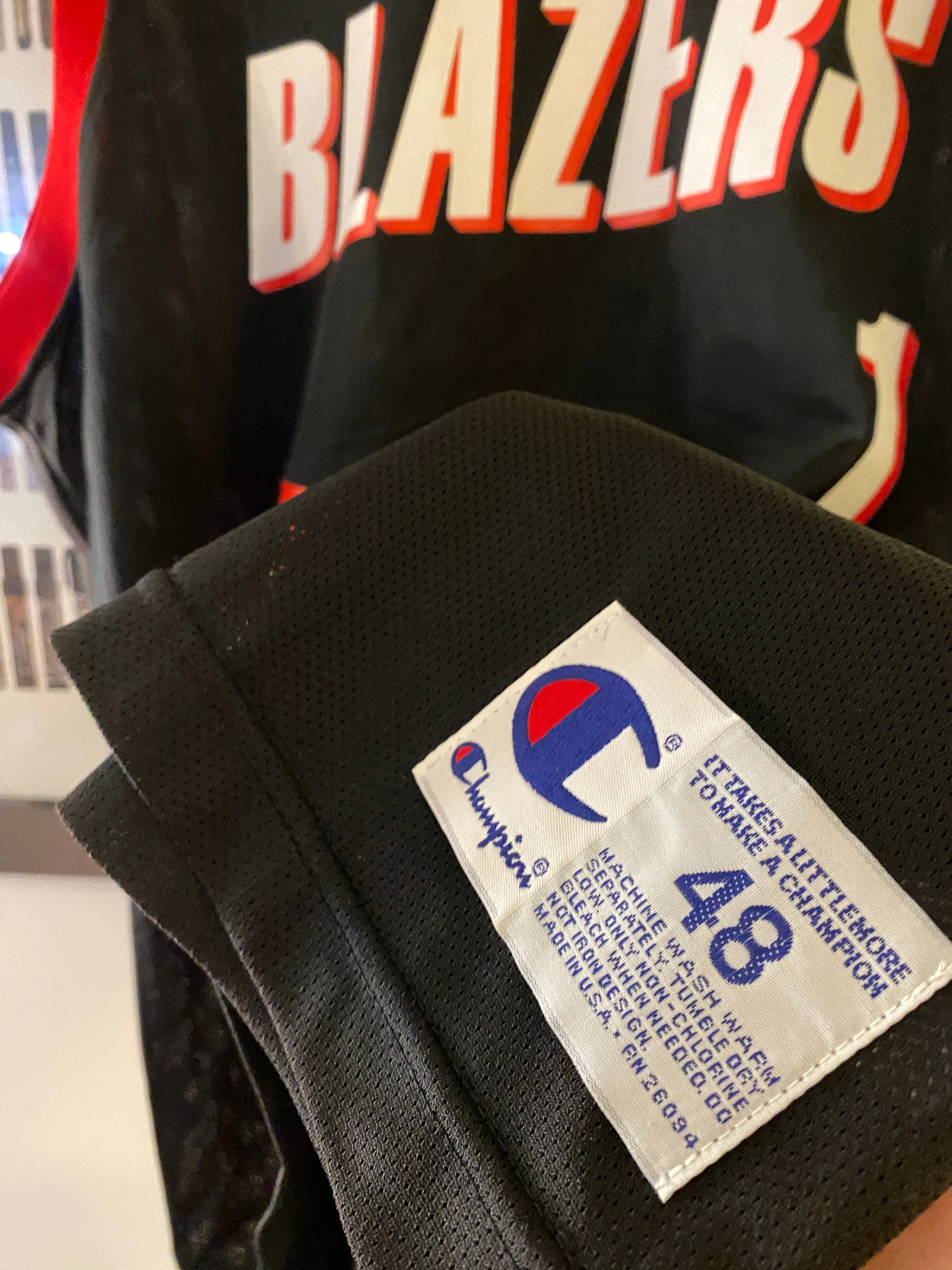 Champion - Portland Trail Blazers Rod Strickland jersey (1992) image indicator(7)