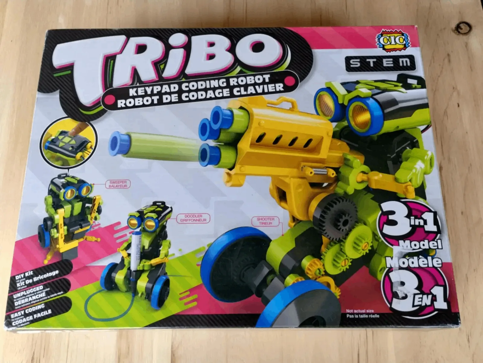 Tribo 3-in-1 Keypad Coding Robot  Programmable Keypad Robot thumbnail