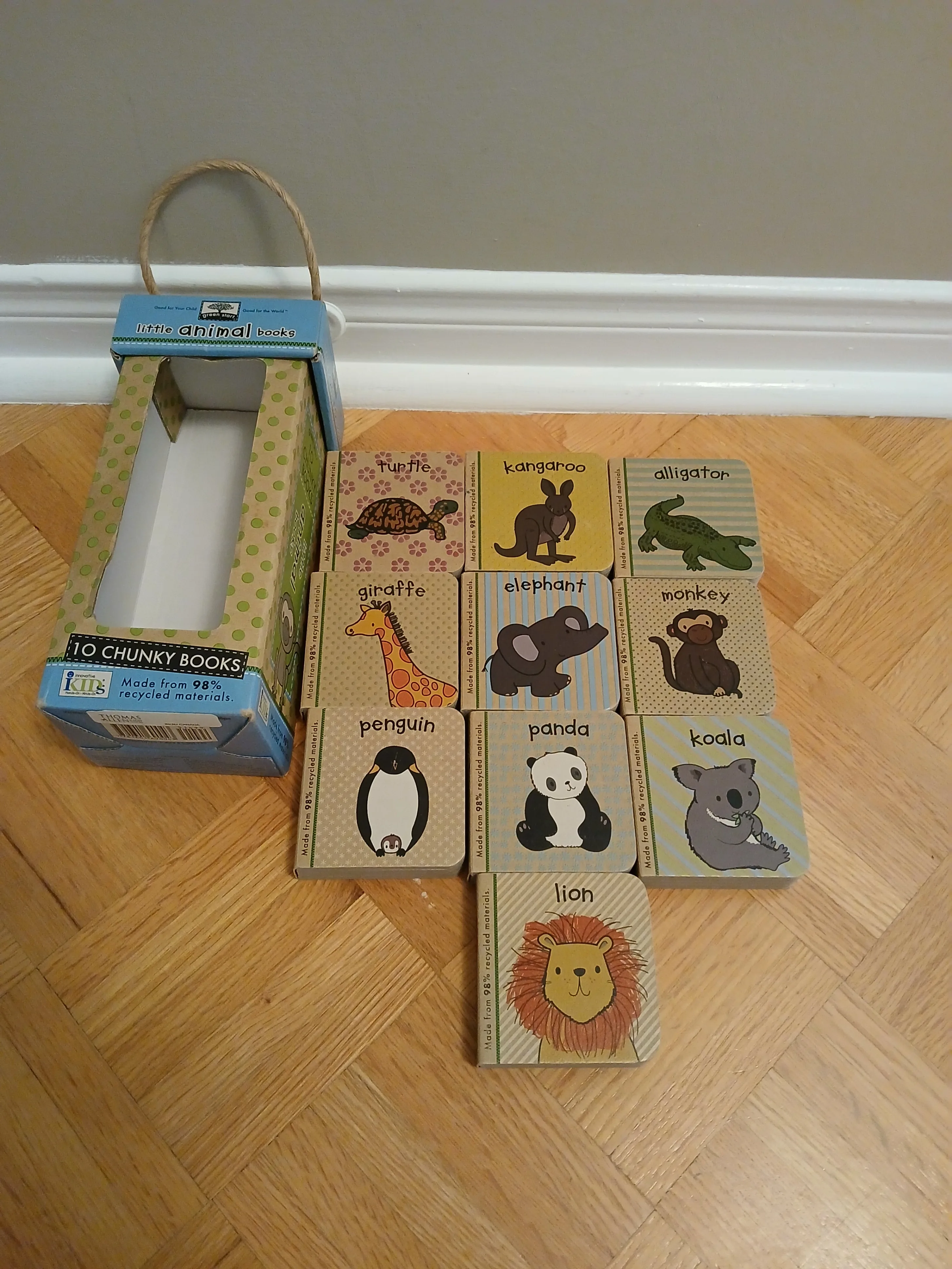 LITTLE ANIMAL BOOKS -10 CHUNKY BOOK BOXED SET thumbnail