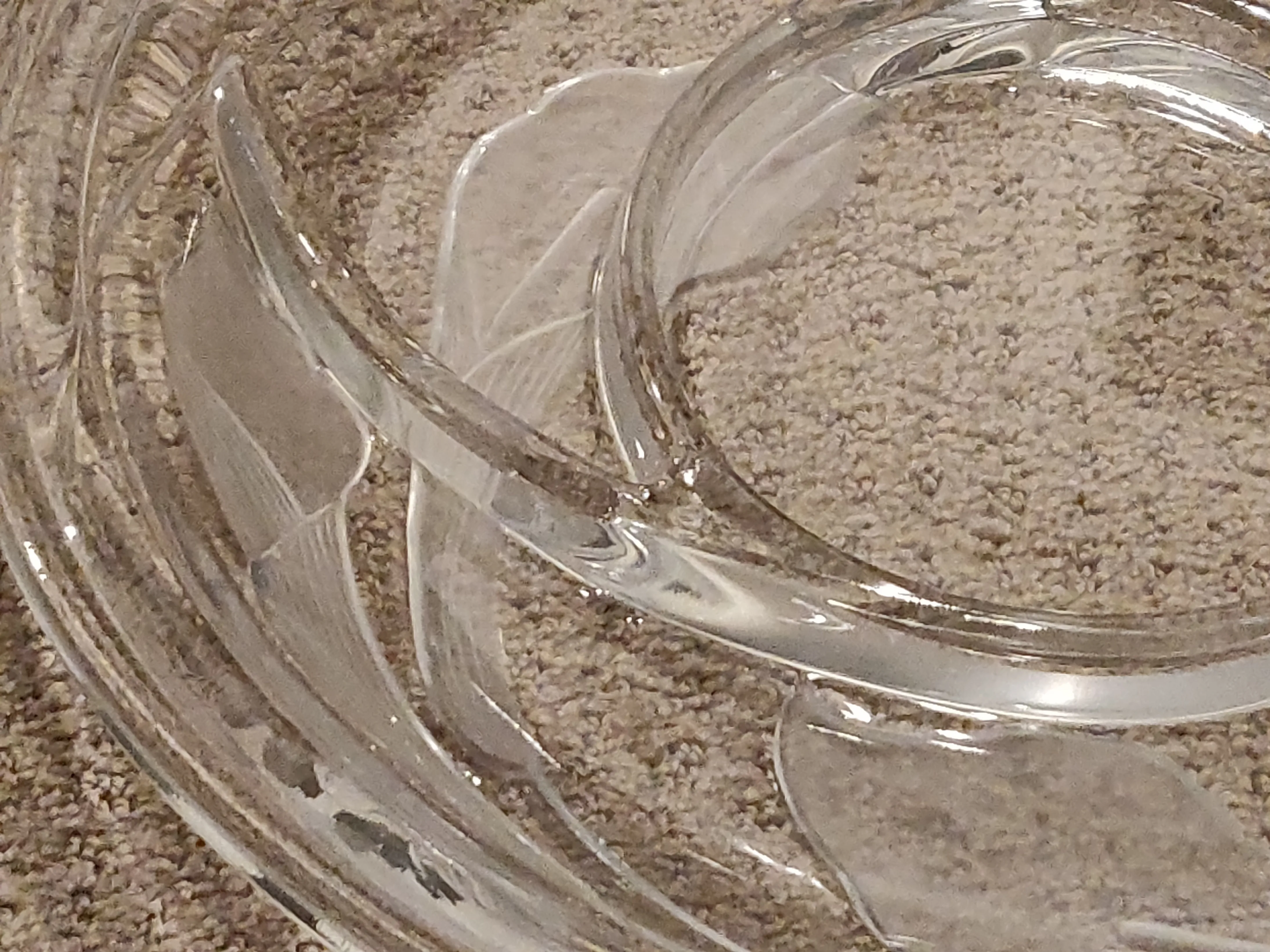 Clear Glass Round 4 Sectional Serving Platter Dish / Tray - 13" image indicator(5)