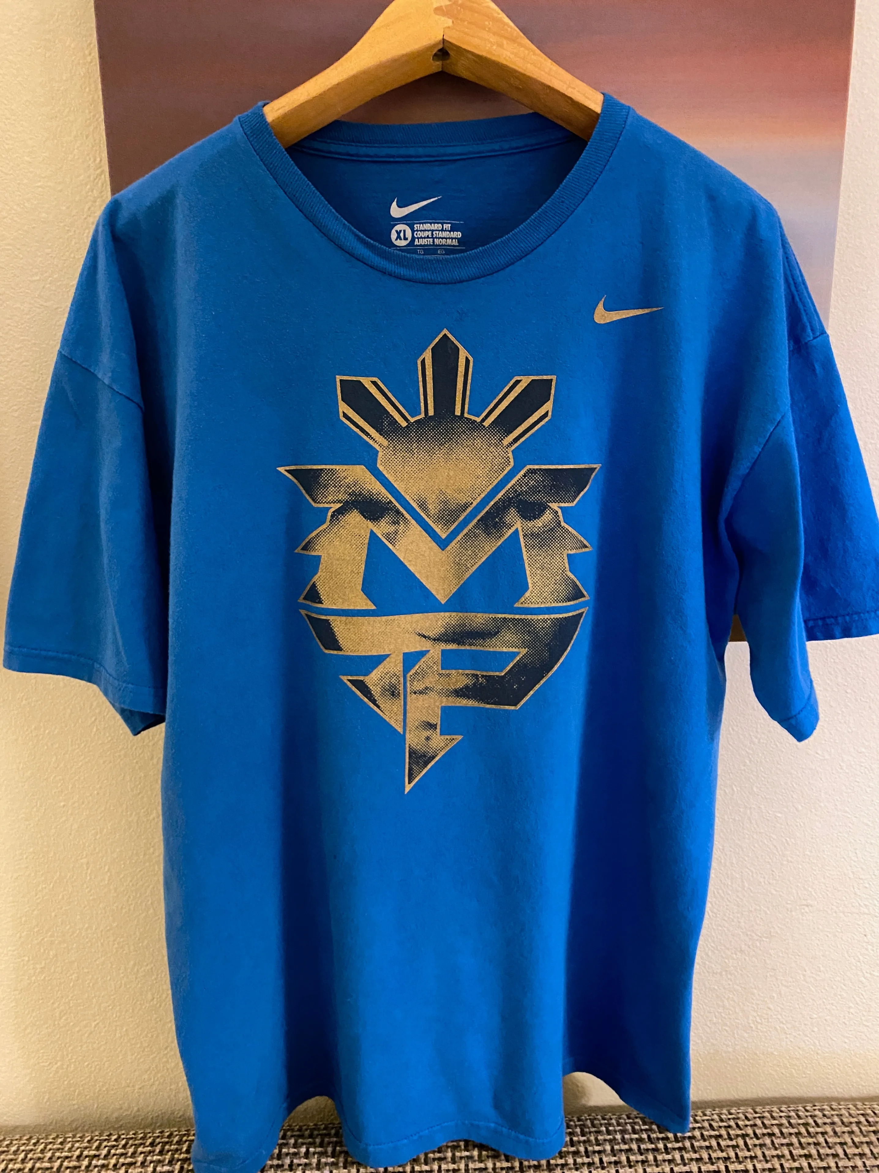Nike - vintage Manny Pacquiao Tee (2016) RARE PAC MAN thumbnail