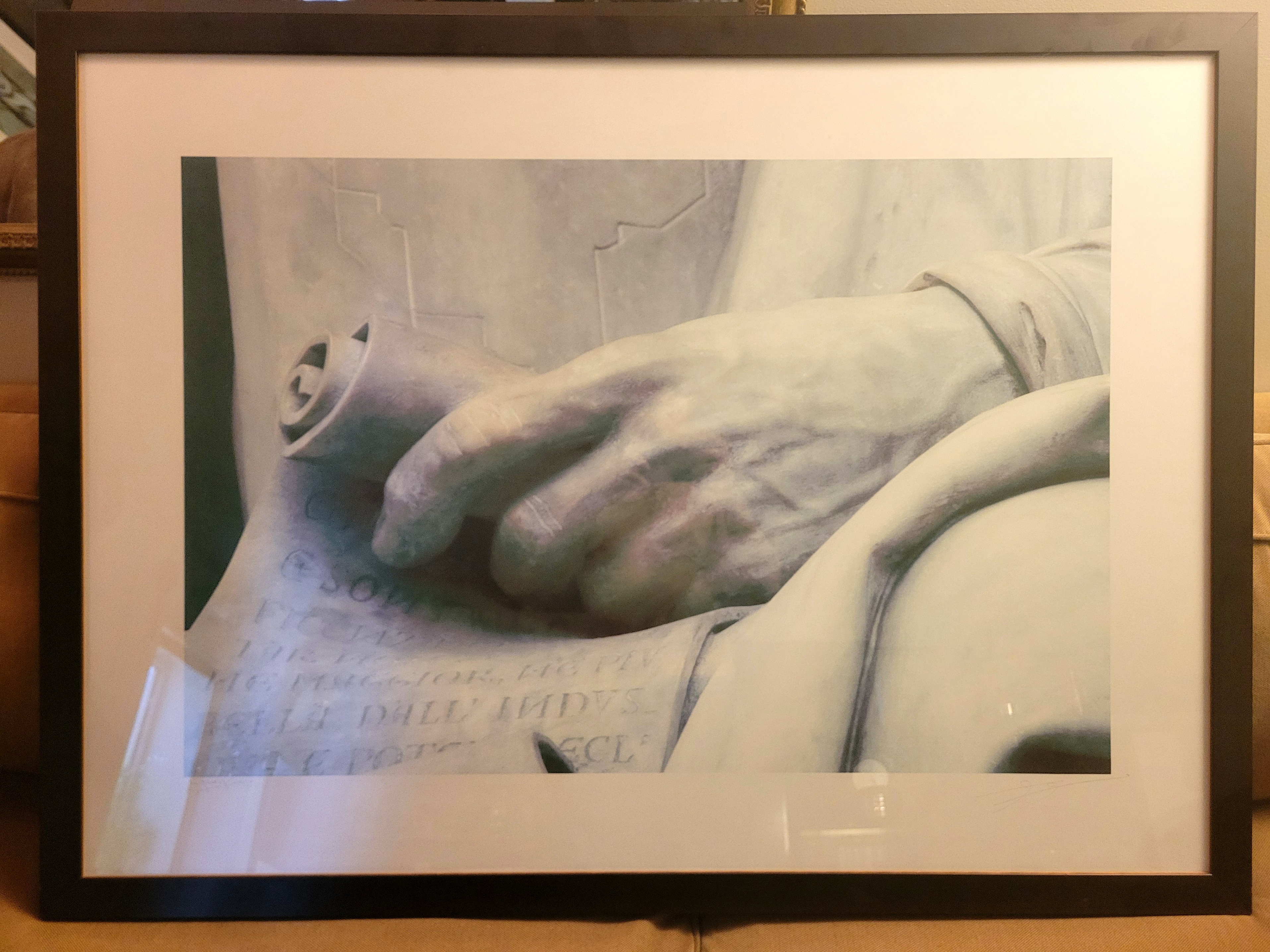 Large Framed Art Print – Signed – 47” x 35”