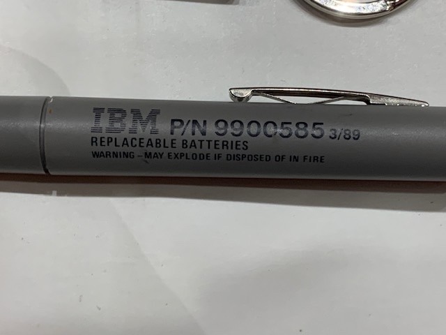 IBM Memorabilia - Binder, Keychain and Flashlight - photo 2