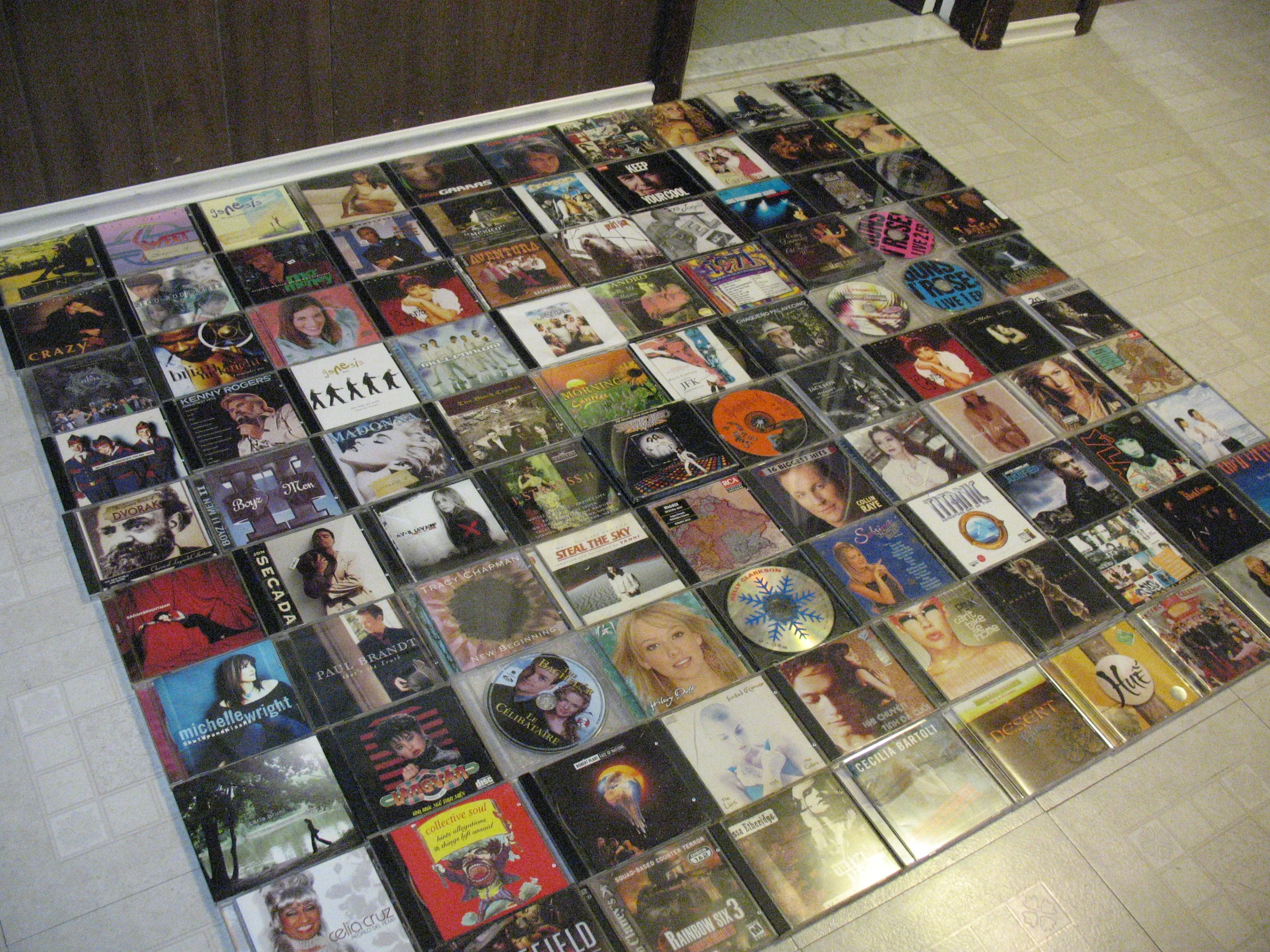 120 Music CD's, Various Genres thumbnail