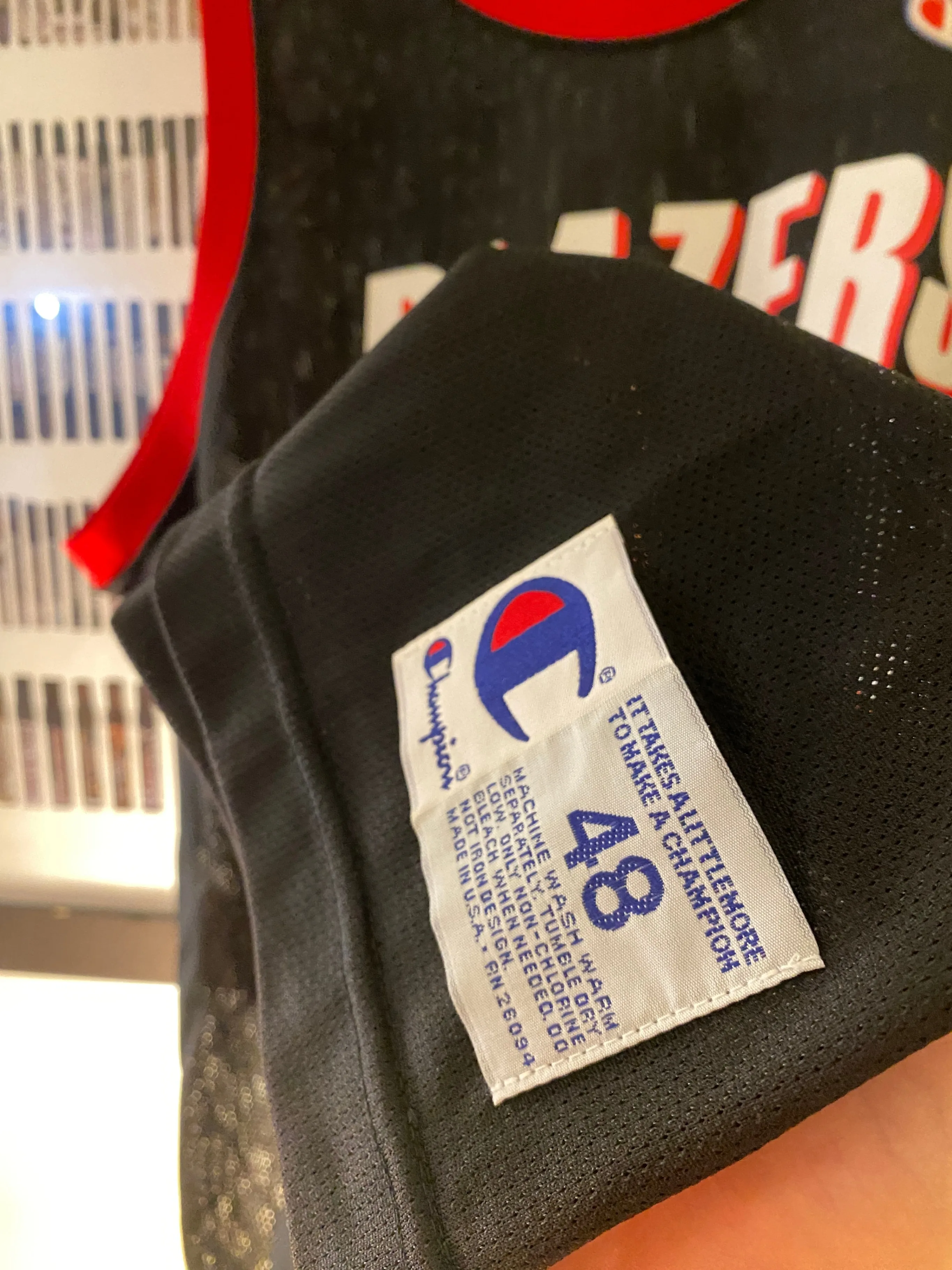 Champion - Portland Trail Blazers Rod Strickland jersey (1992) image indicator(3)