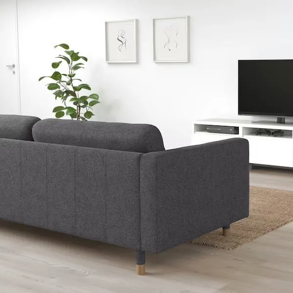 Modern Charcoal Gray Sofa - Like New image indicator(7)