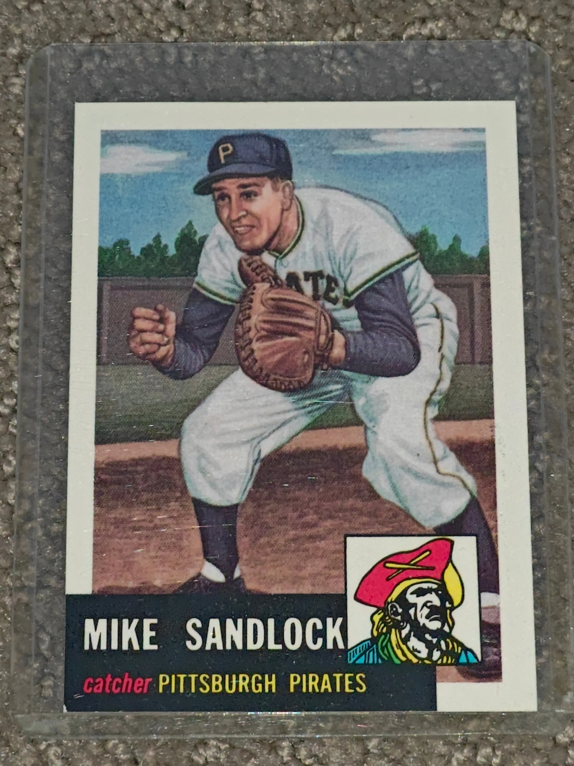 1991 Topps Baseball Card Archives #247 Mike Sandlock 1953 Series thumbnail