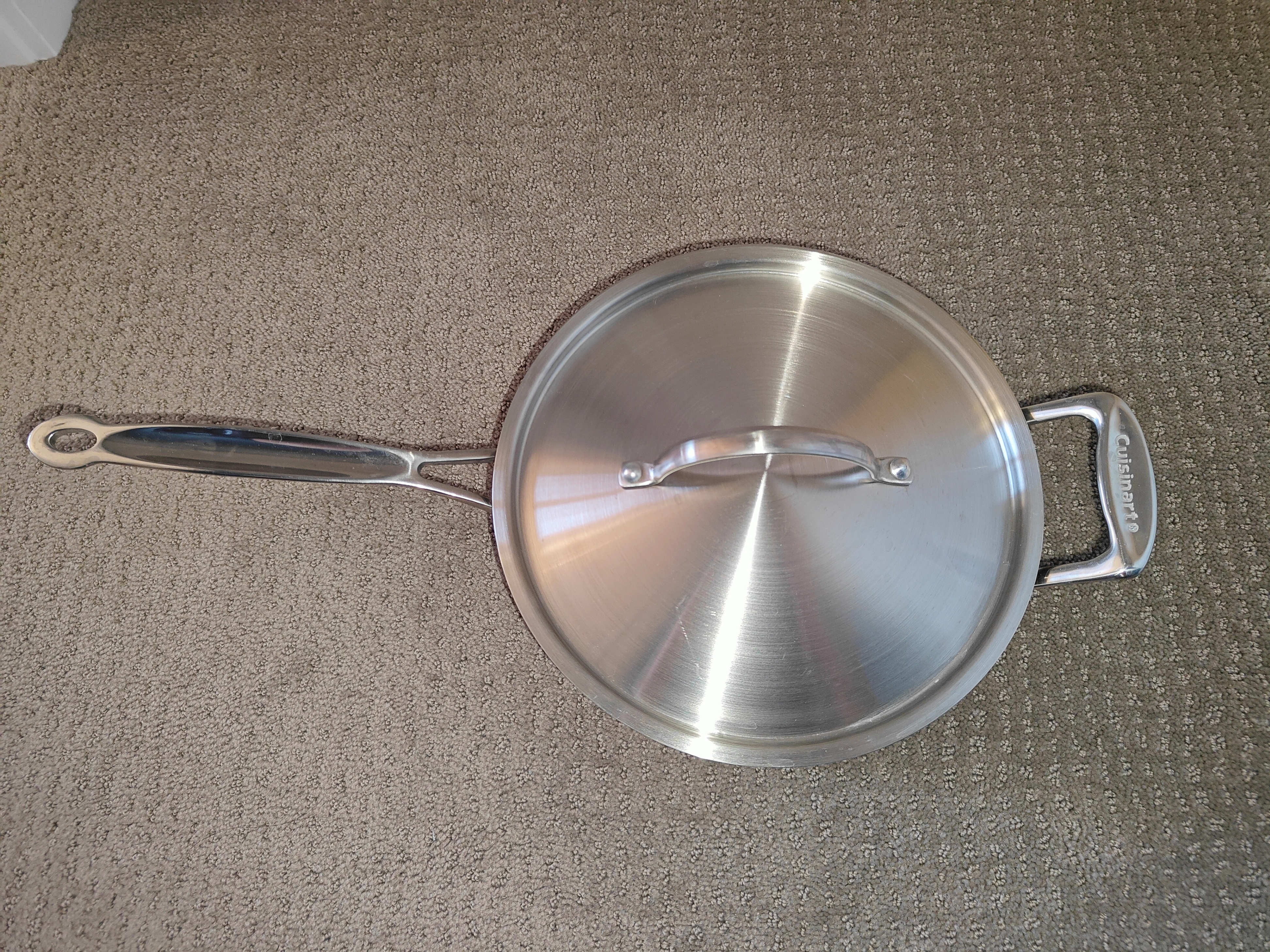 Cuisinart Stainless Steel Cookware 3.5 Quart Saute Pan w/ Cover - photo 5