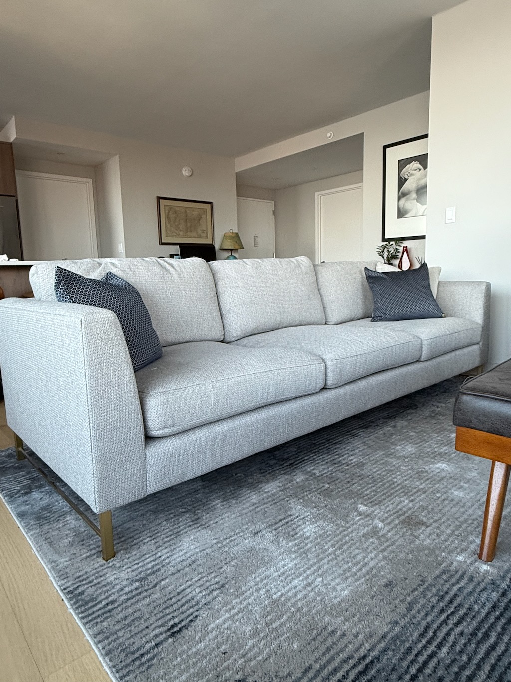 Crate and Barrel Tyson Grand 100" Sofa