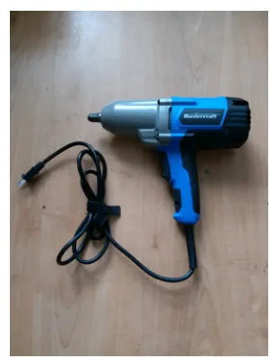 Mastercraft 7.5A impact Wrench 1/2 inch (new/unused) thumbnail