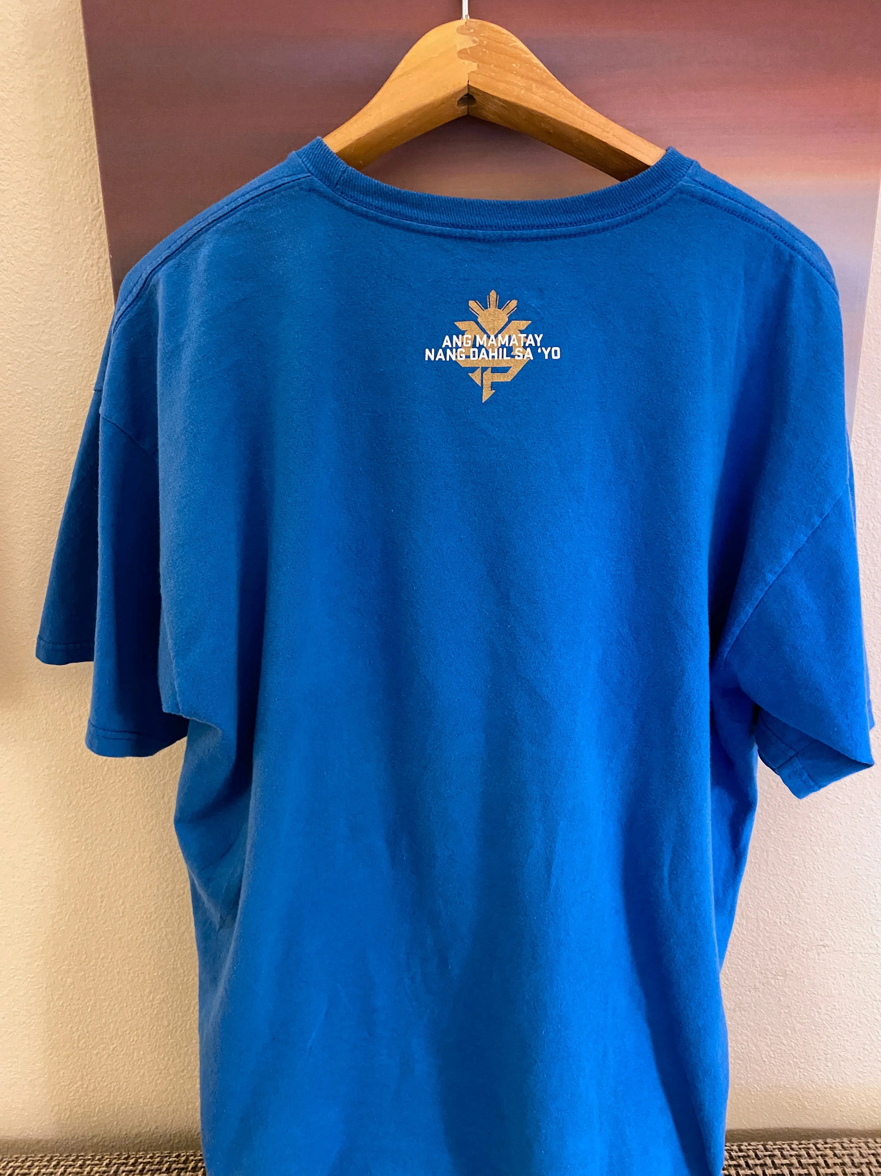 Nike - vintage Manny Pacquiao Tee (2016) RARE PAC MAN image indicator(4)