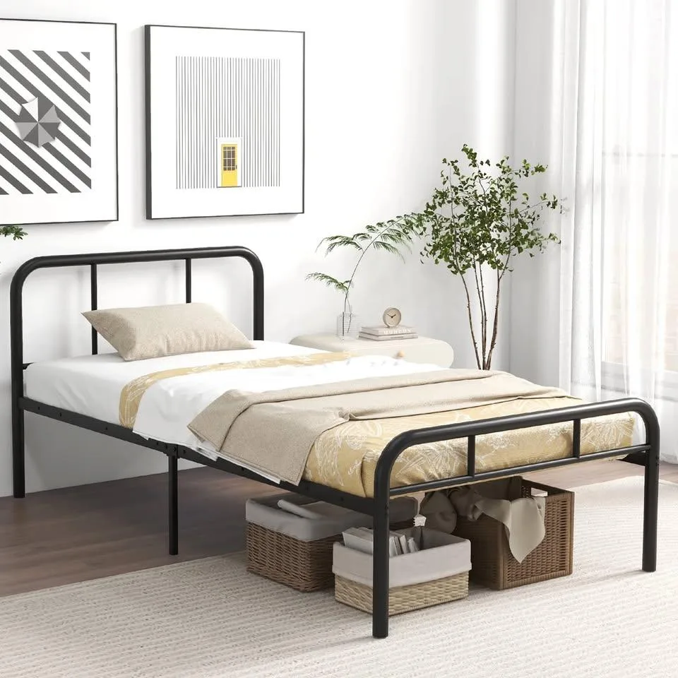 Brand new in box Twin Bed Frame Metal Platform Bed Base thumbnail