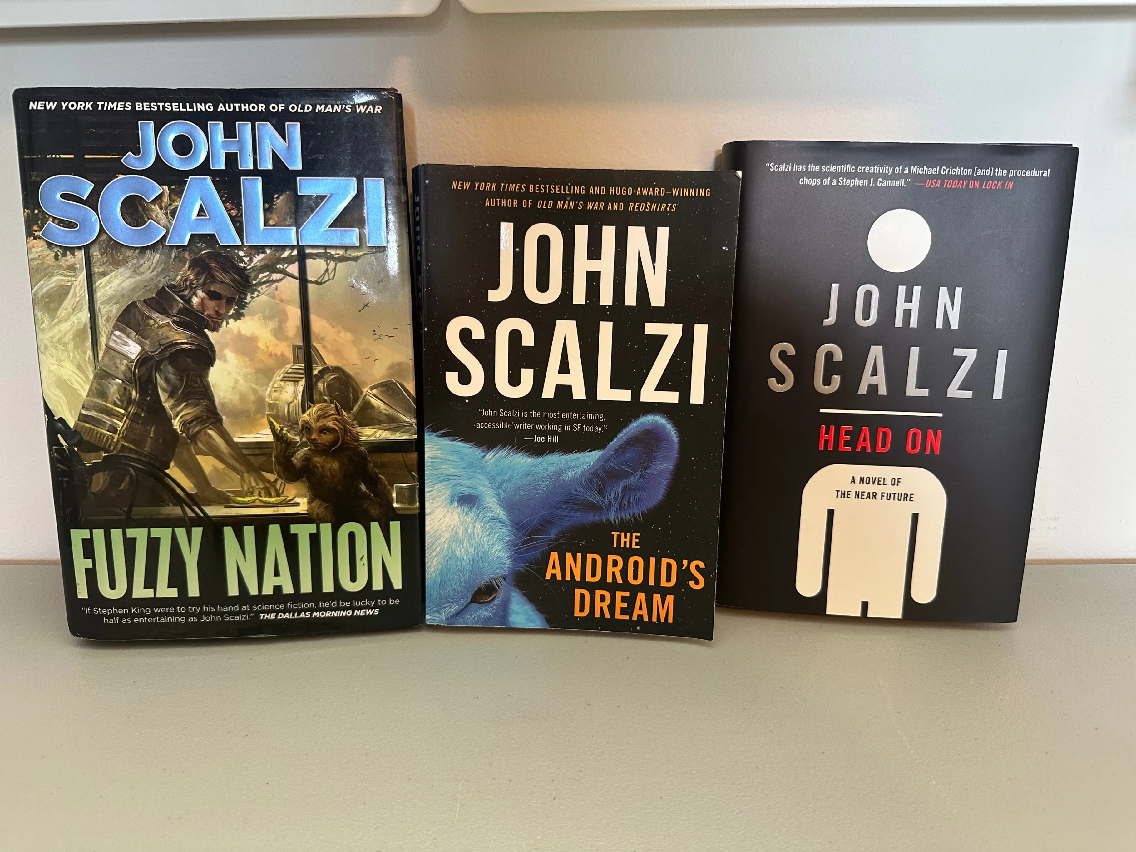 Scifi Novels - Various John Scalzi Novels thumbnail