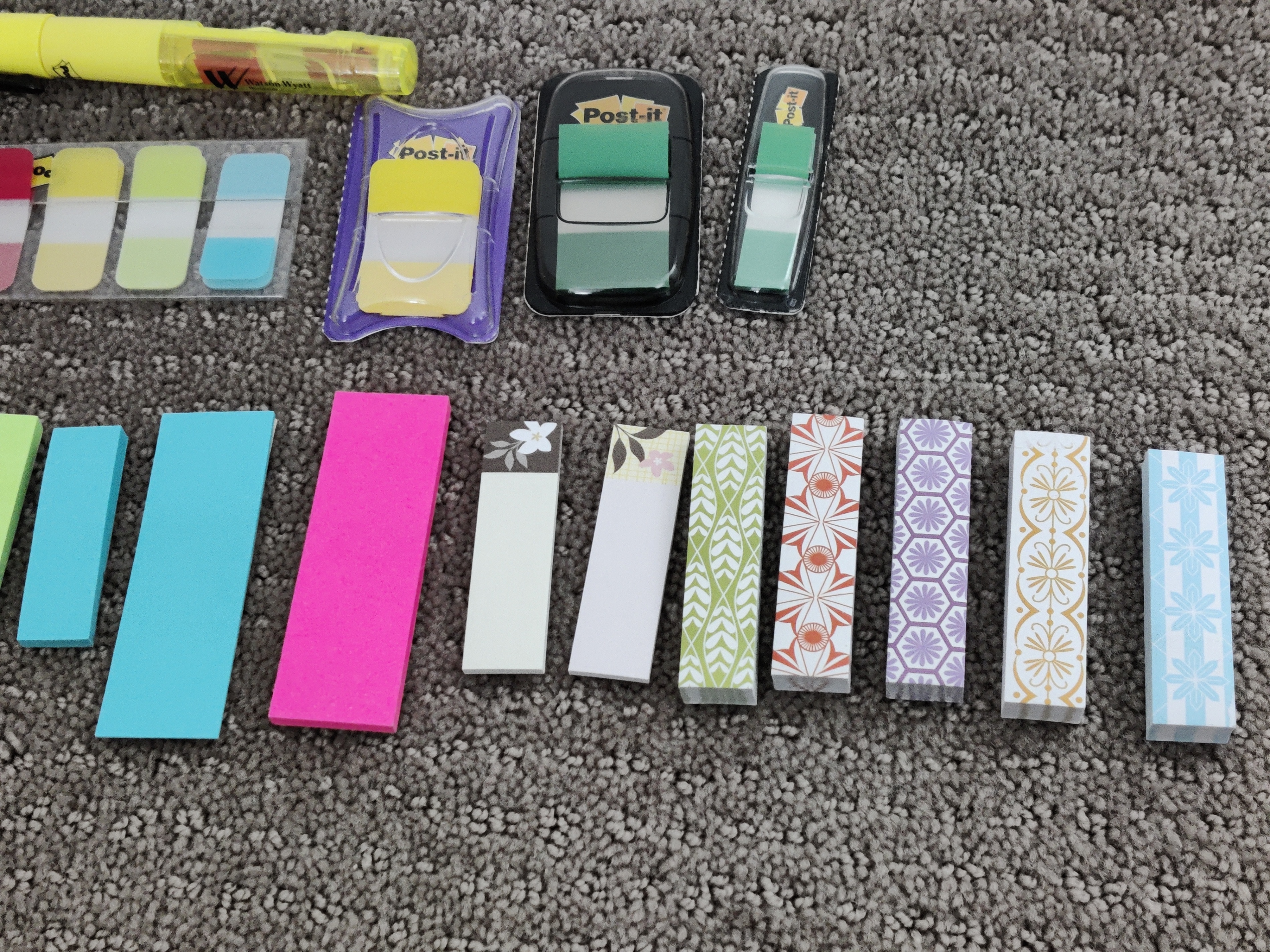 Post-it Page Markers / Flags Dispensers / Bookmark Sticky Notes - photo 3