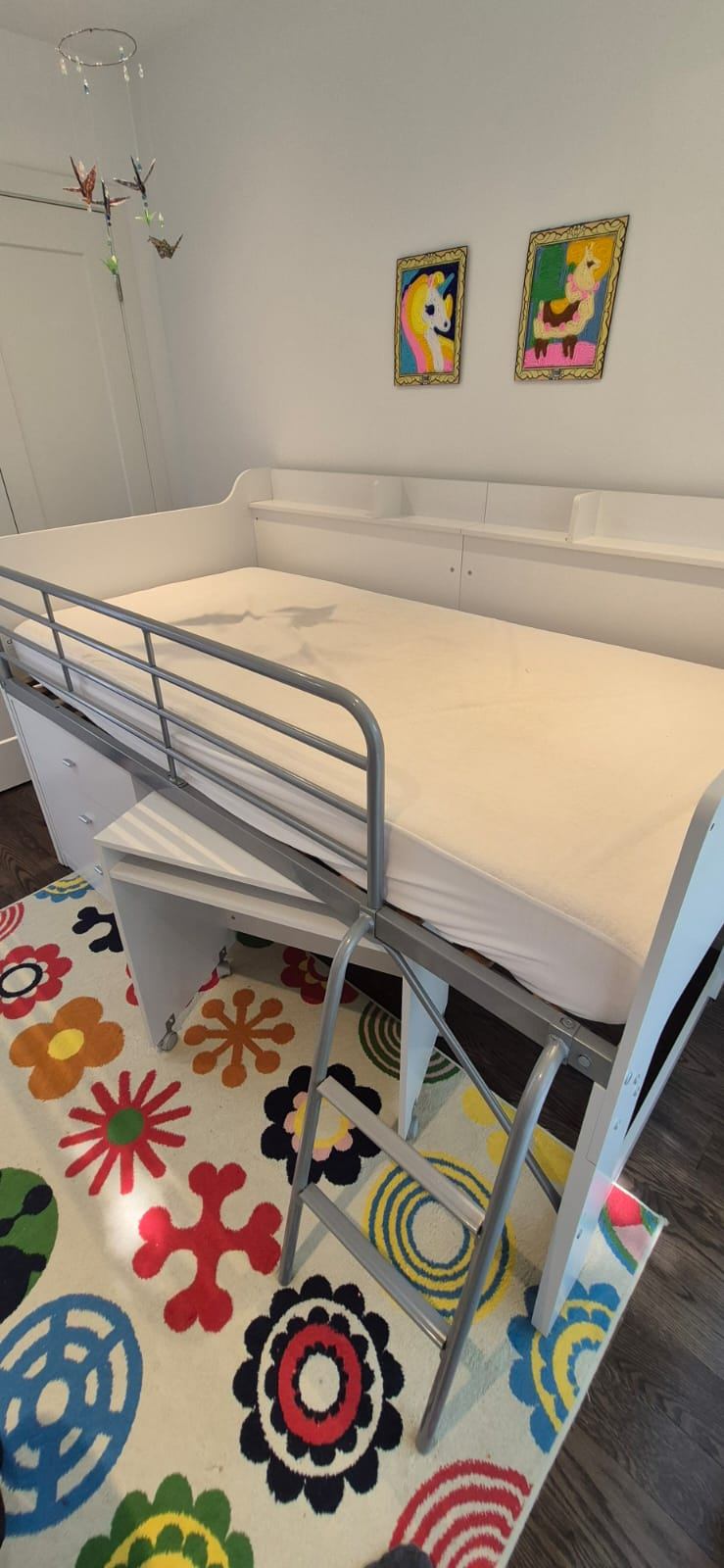 Twin Loft Bed with Built-in-Desk by Mack & Milo - photo 4