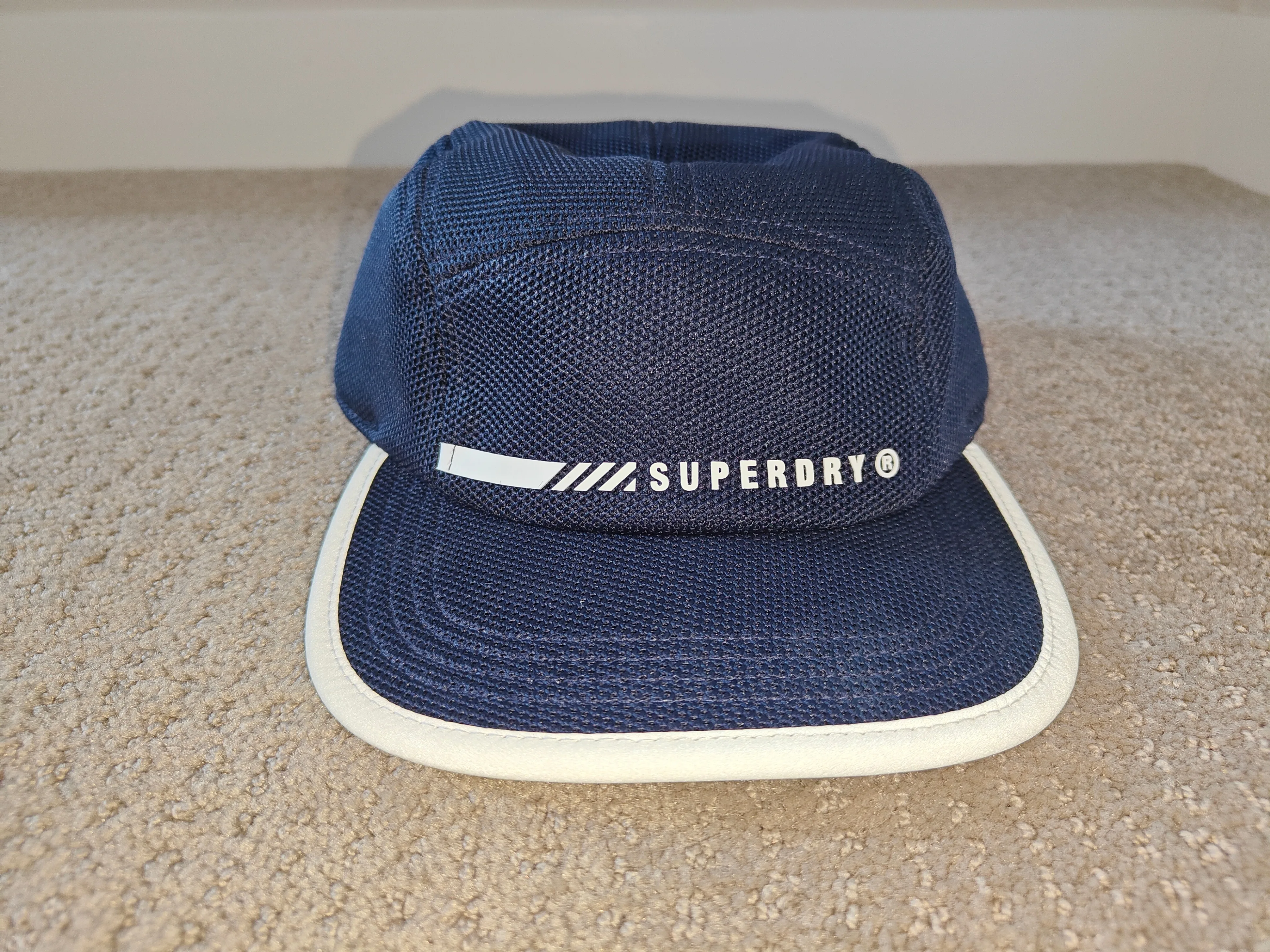 Superdry 5 Panel Run Hat Sport Cap - Men Size: OS thumbnail