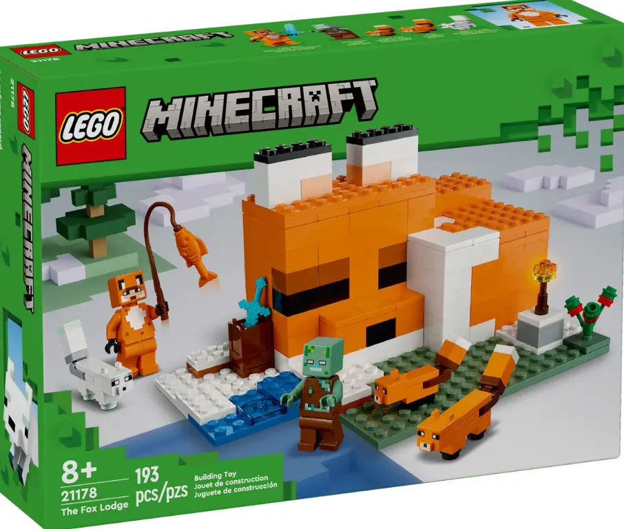 LEGO Minecraft – The Fox Lodge (Set 21178), 193 pcs. thumbnail