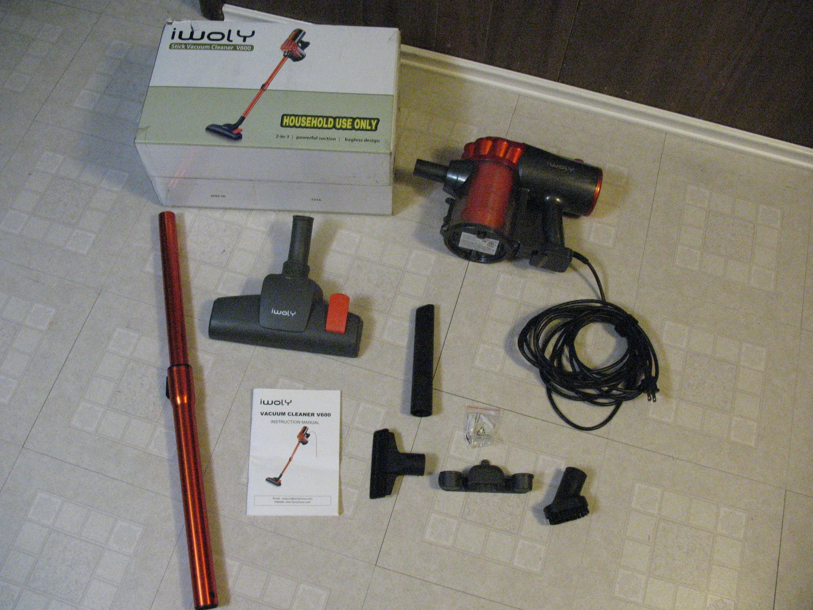 CORDED Stick Vacuum Cleaner, BRAND NEW thumbnail