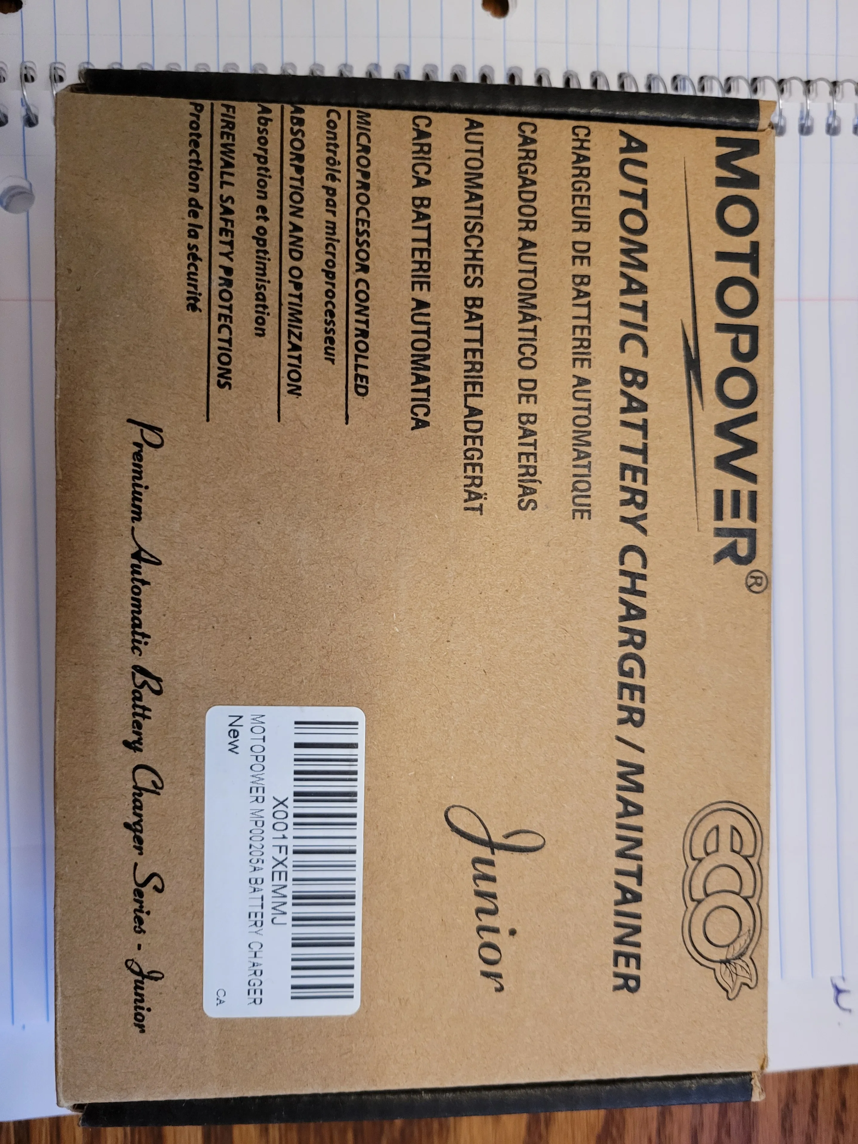 Motopower Automatic Battery Charger /Maintainer image indicator(2)