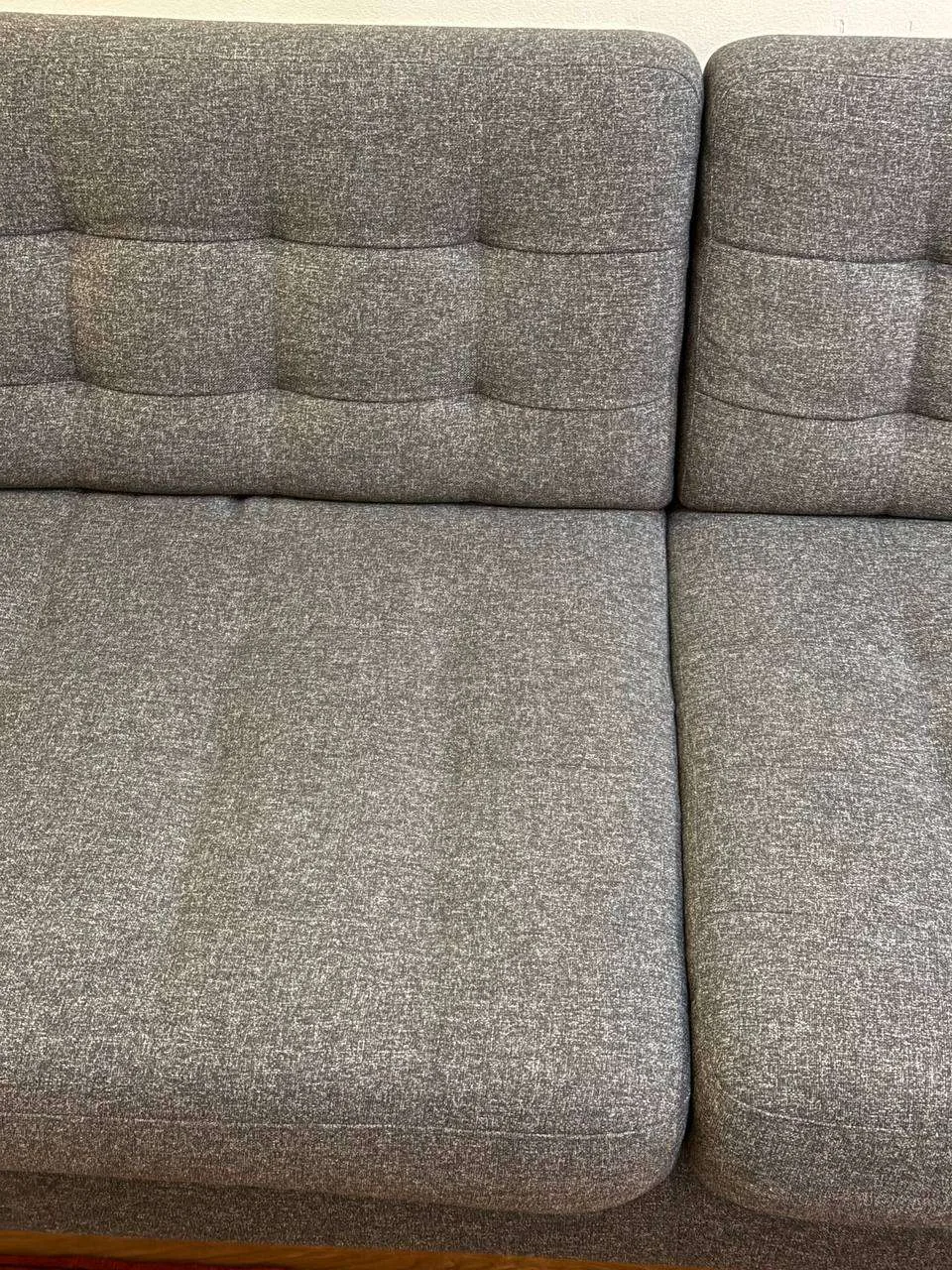 Modern Charcoal Gray Sofa - Like New image indicator(4)