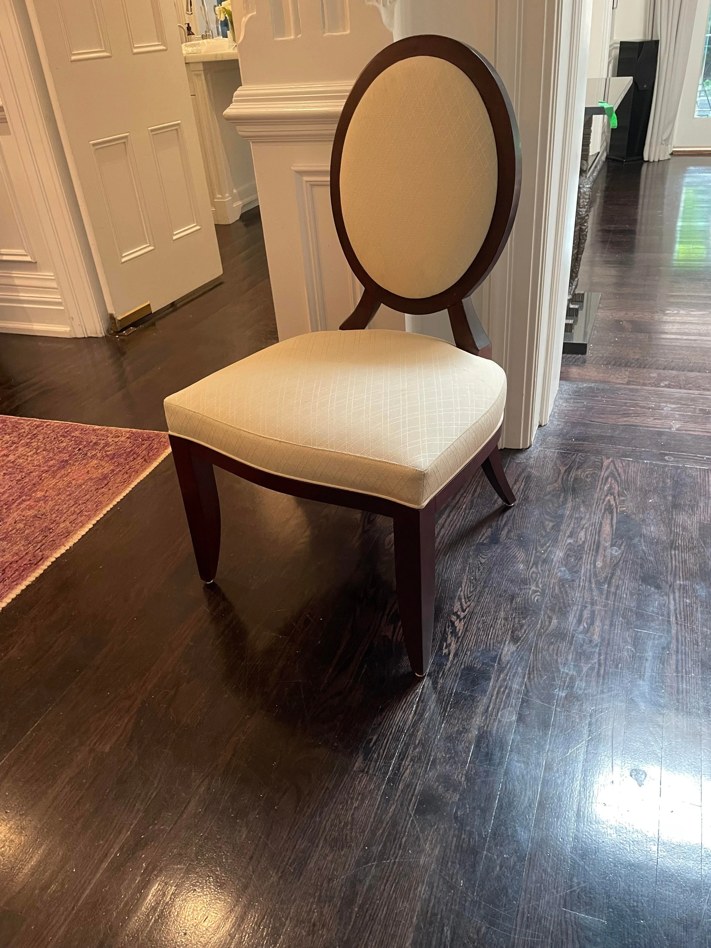 Dining chairs Oval cross back