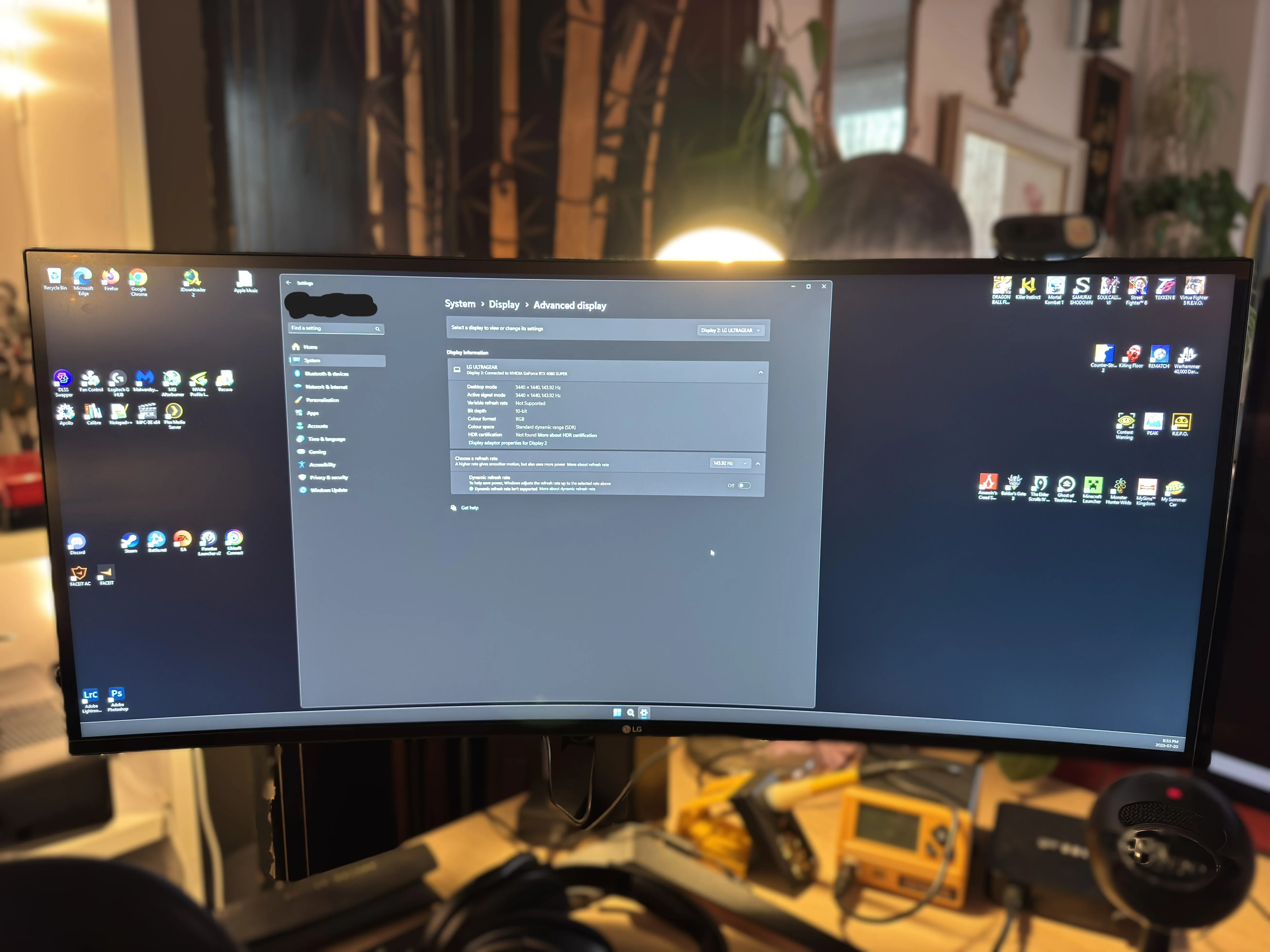LG Ultragear 34GP83A-B (34 Inch, 21:9 Curved, 3440 x 1440)