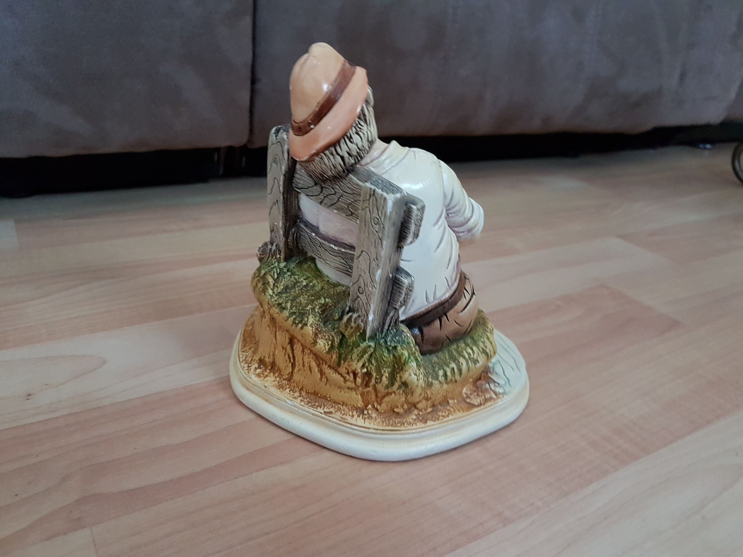 Vintage Naturecraft England Stoneware "Dreamer" Figurine - photo 2
