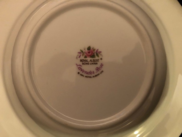 Lavender Rose Soup Bowls - photo 3