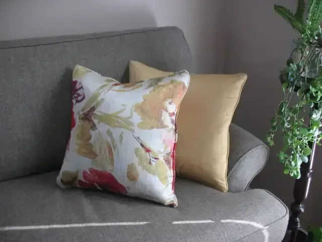 4 Large Sofa Cushions, LIKE NEW thumbnail
