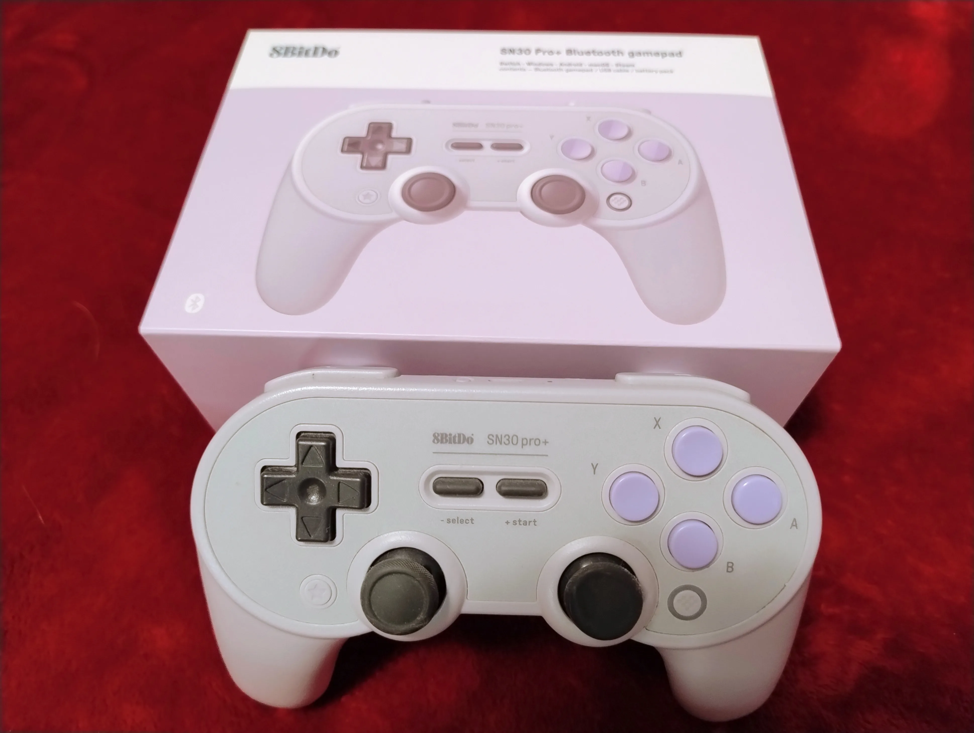 8BitDo SN30 Pro+ Nintendo Switch Controller - $30 thumbnail