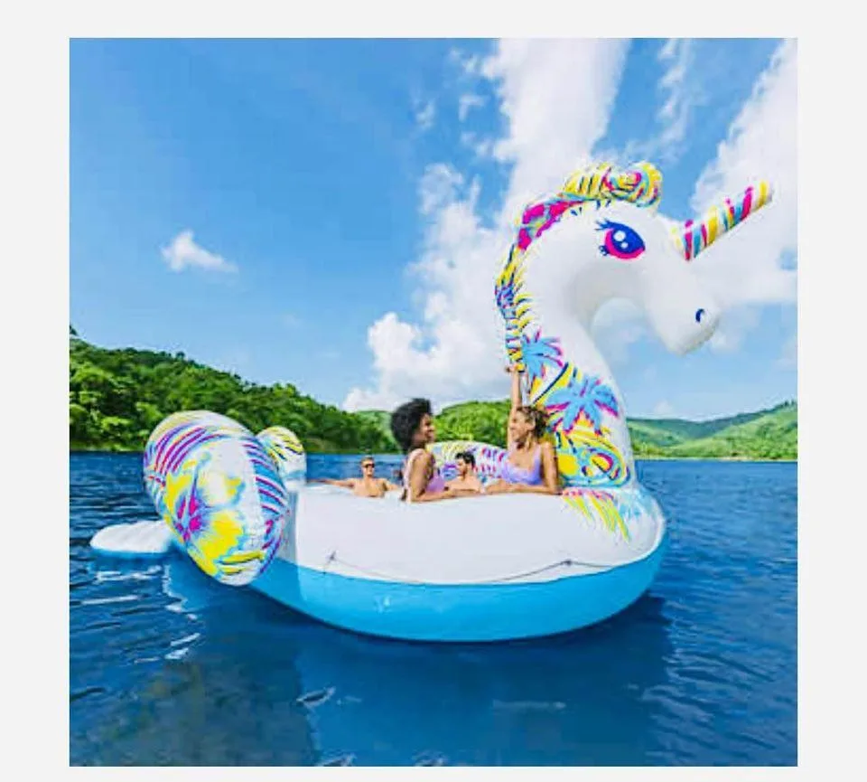 Giant Unicorn Float 6 People thumbnail