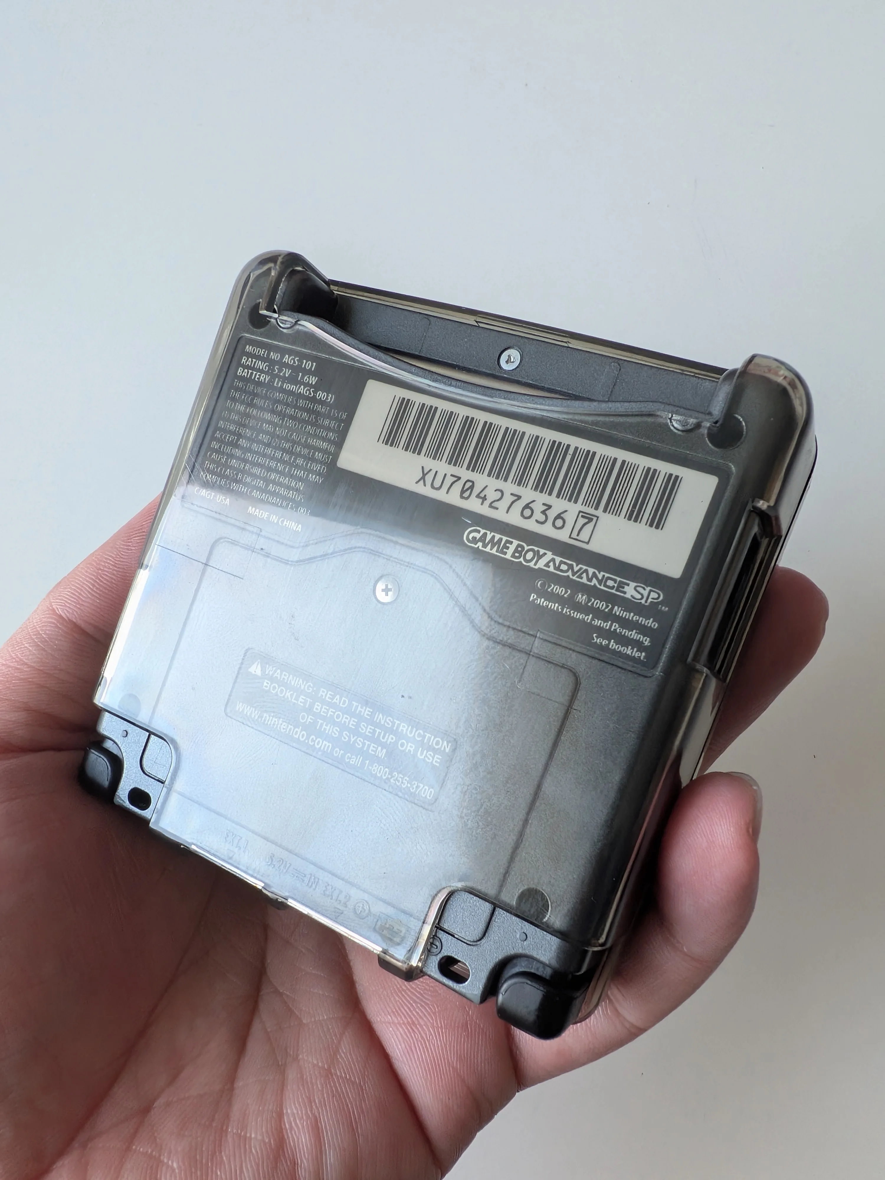 Graphite Gameboy Advance SP [AGS-101] image indicator(3)