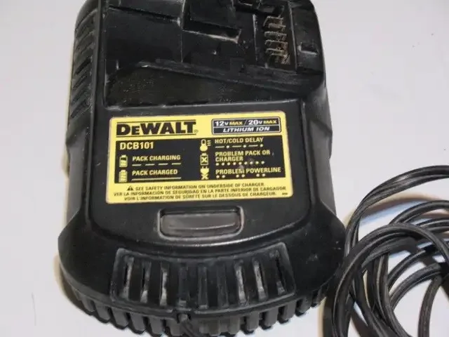 DeWalt, and Ridgid 18 Volt Battery Chargers image indicator(6)