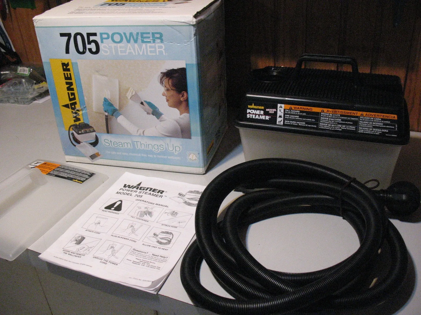 Wagner Corded Wallpaper Remover/Steamer, BRAND NEW image indicator(2)