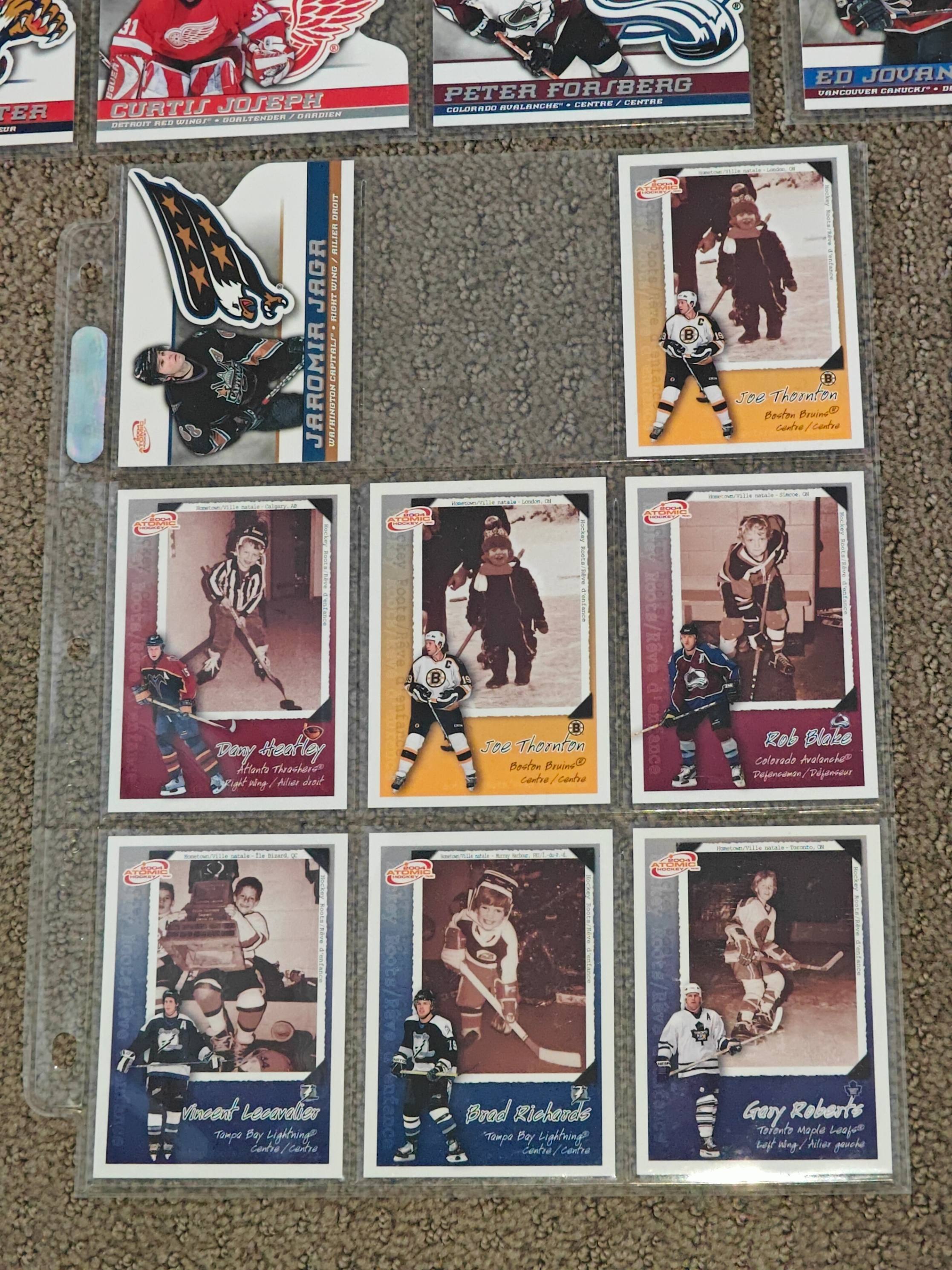 2003-04 McDonalds Pacific Atomic Hockey Trading Cards - 26 Count - photo 4