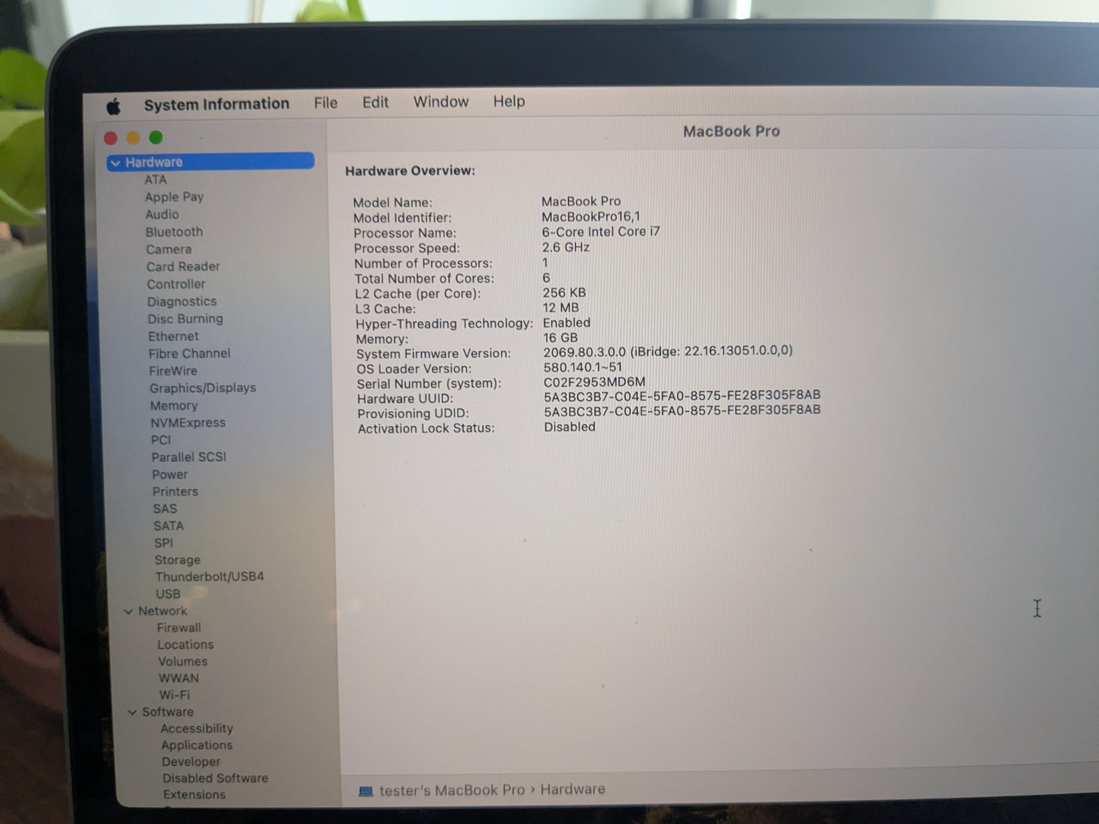 MacBook Pro 16 Gray 2019 i7 16GB 512GB - photo 3