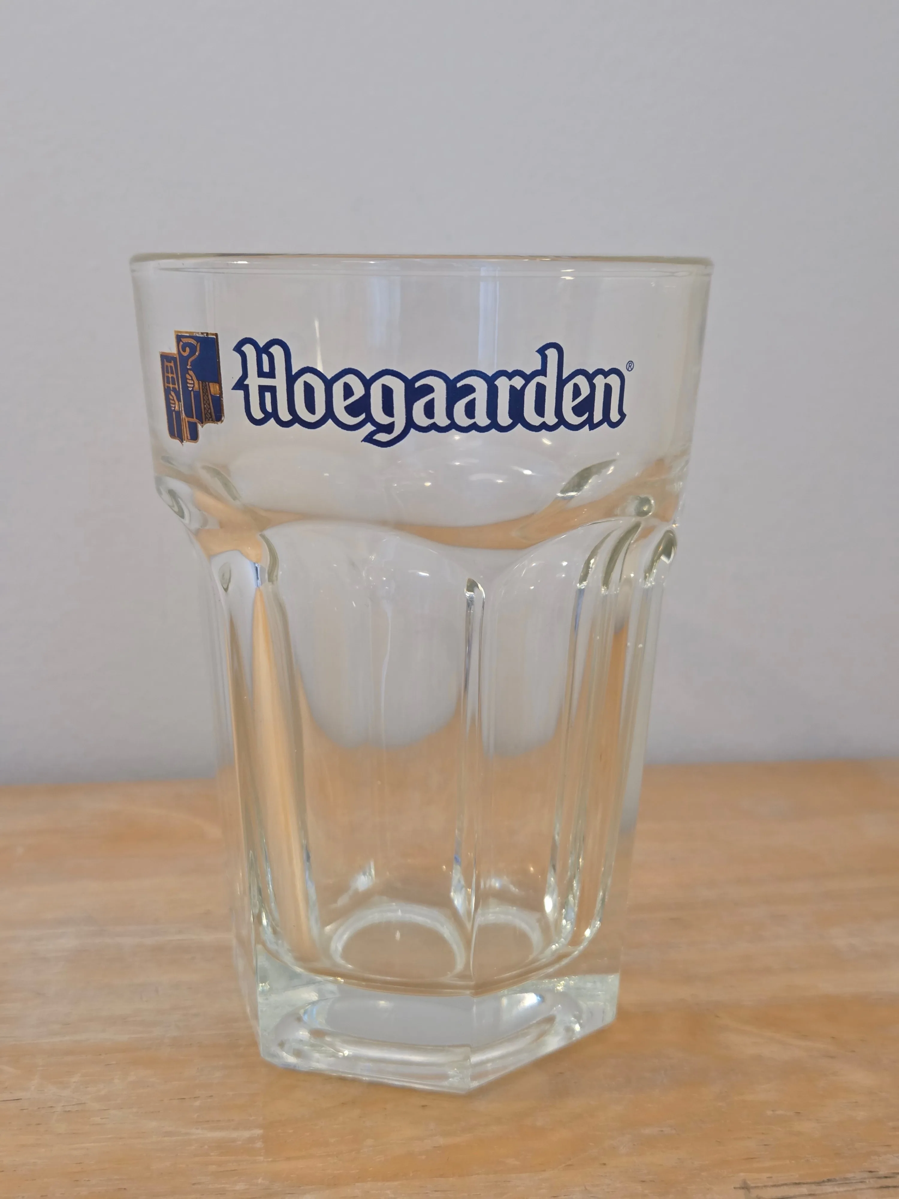 Hoegaarden Beer Glass, Original Hexagonal Pint thumbnail