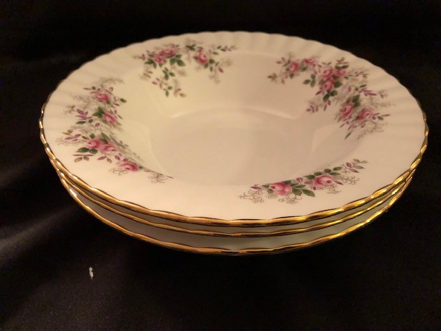 Lavender Rose Soup Bowls - photo 5