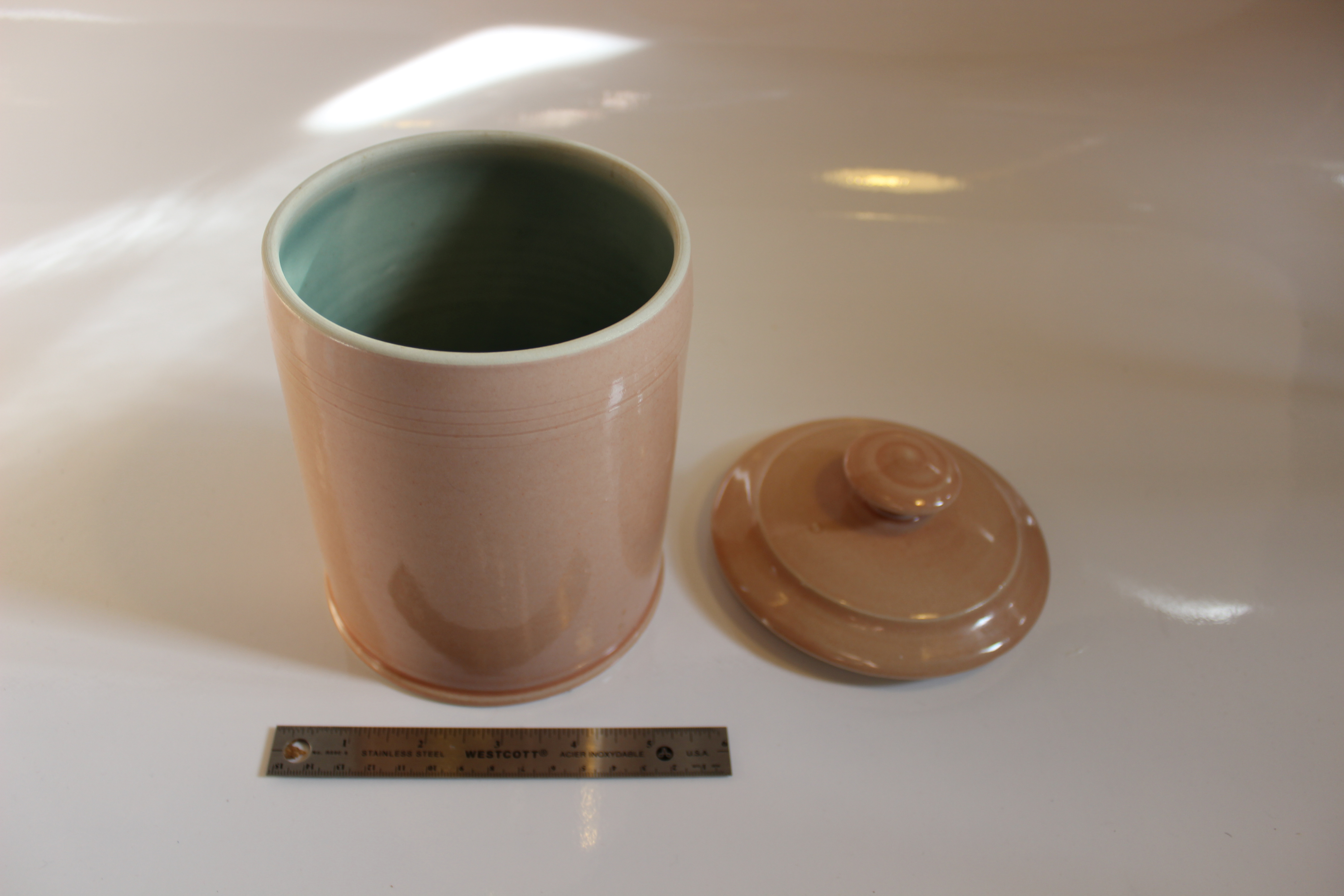 Thomas Aitken pottery Cookie jar
