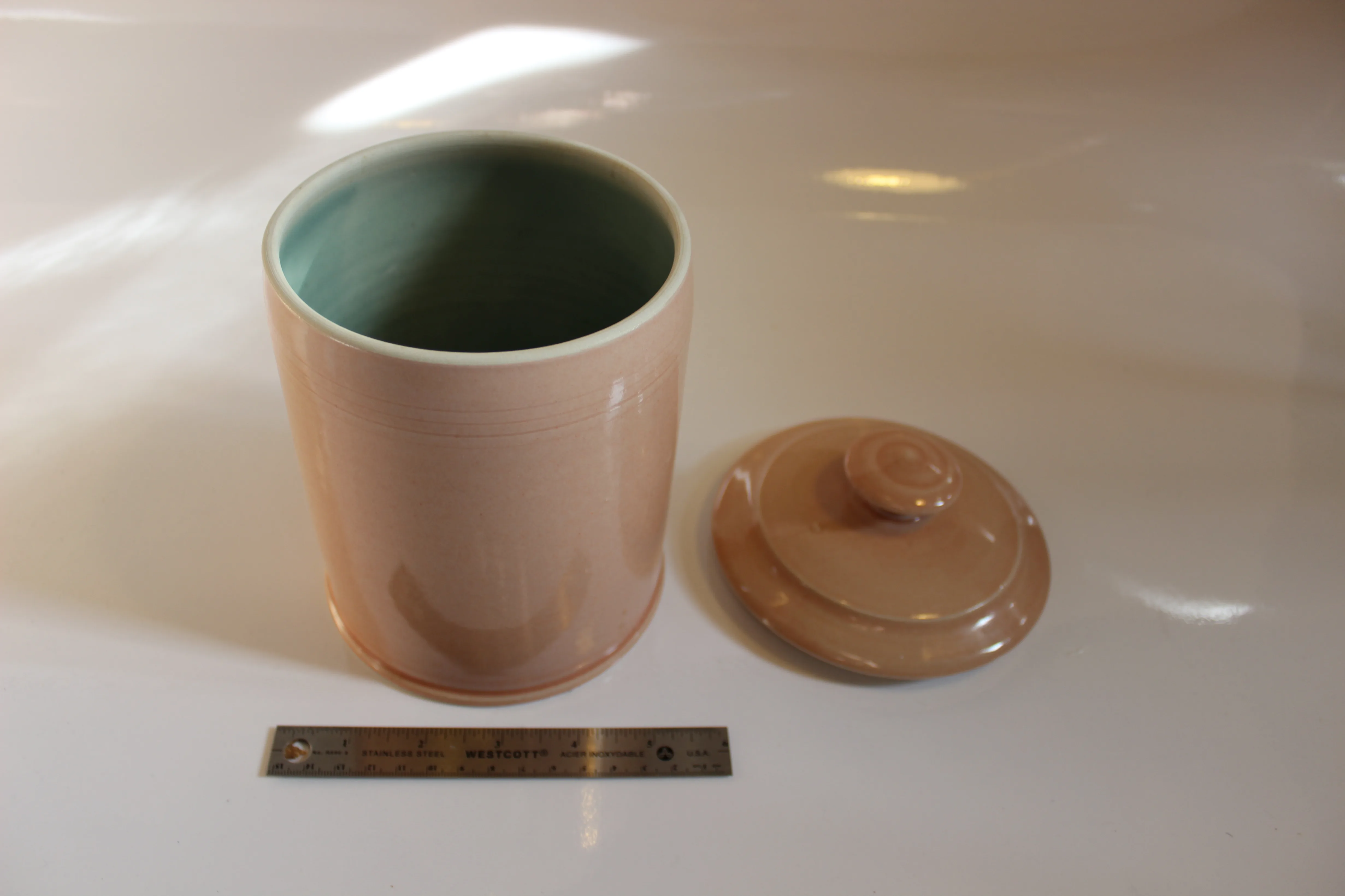 Thomas Aitken pottery Cookie jar