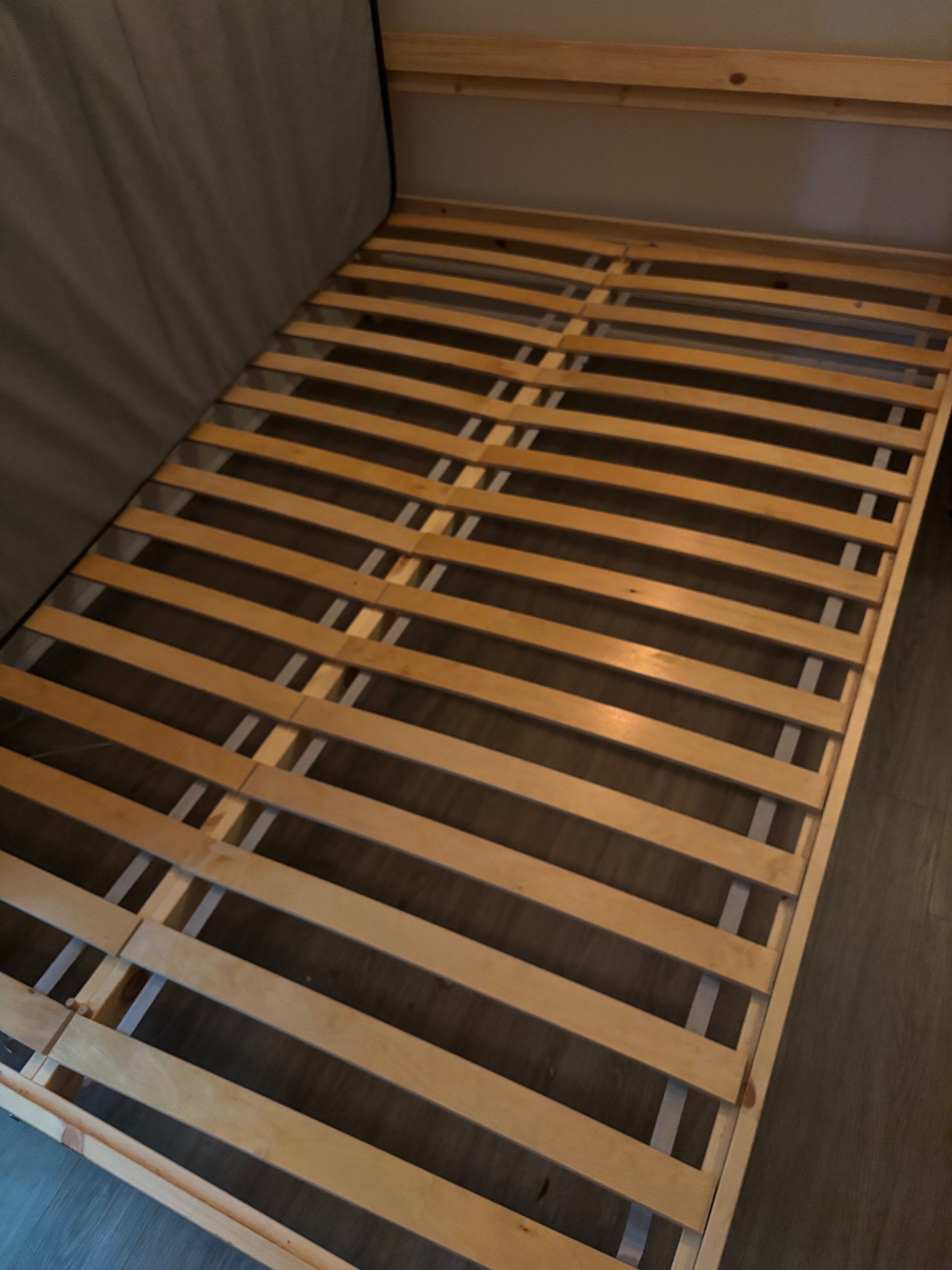 NEIDEN IKEA Bed Frame – Full Size, Pine - photo 2