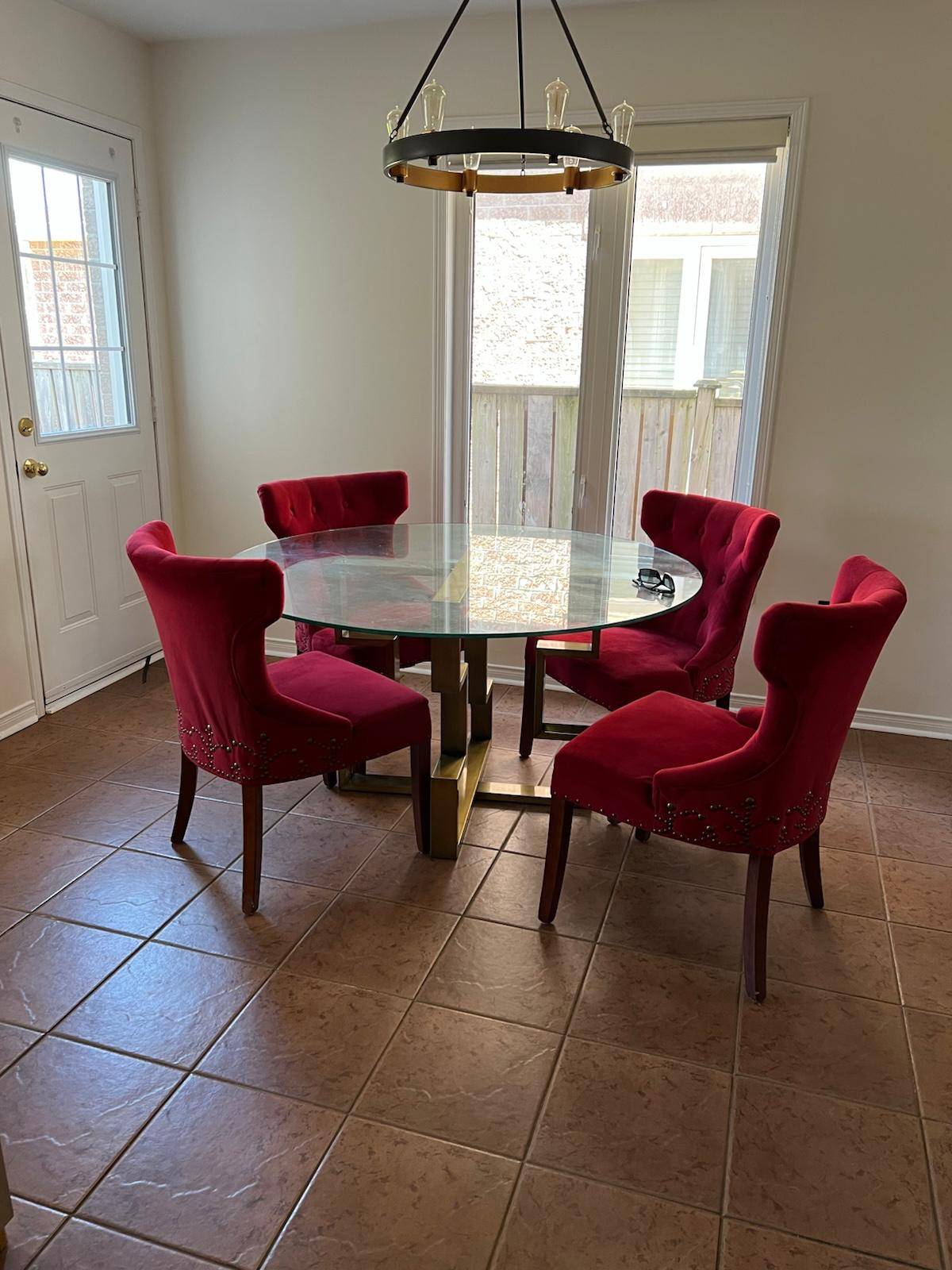 Set of 4 Wingback Dining Chairs (Pier 1)