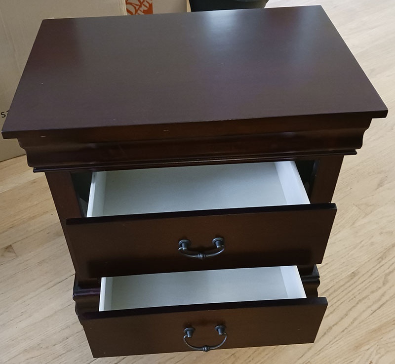 Nightstand, Two Drawer - photo 2