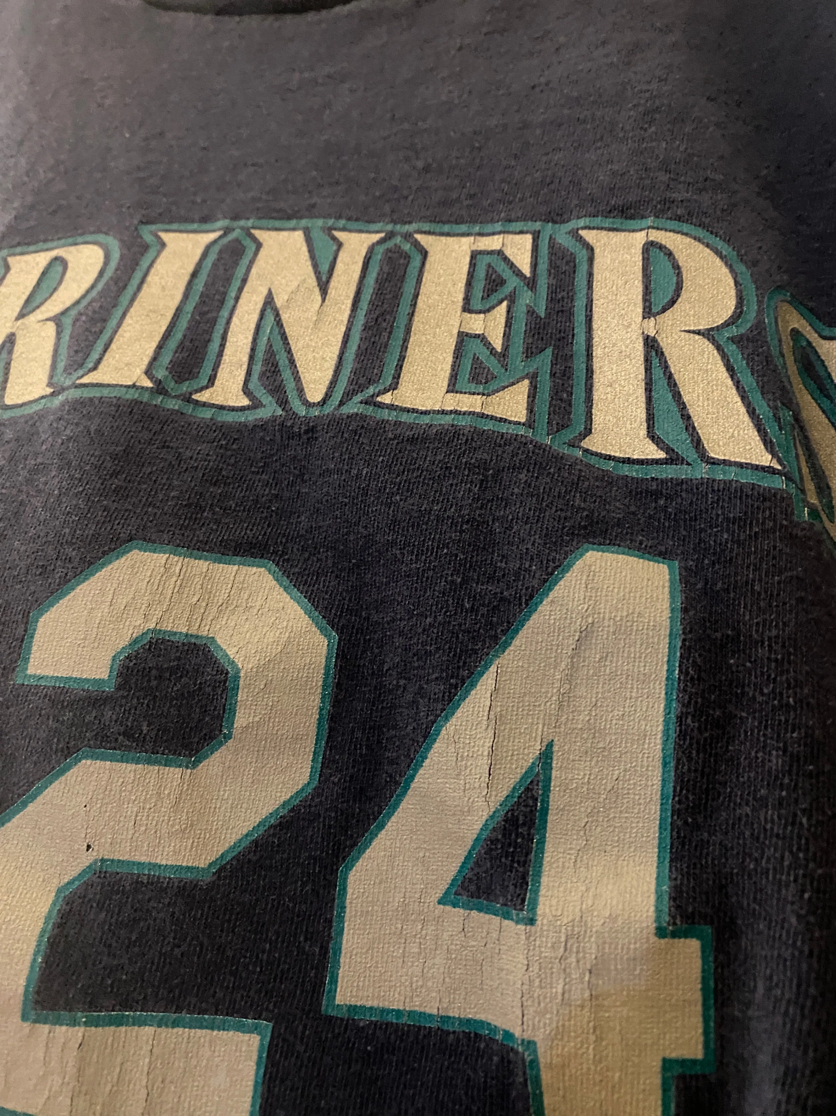 Majestic - Seattle Mariners Ken Griffey Jr. vintage Shersey 1998 image indicator(2)