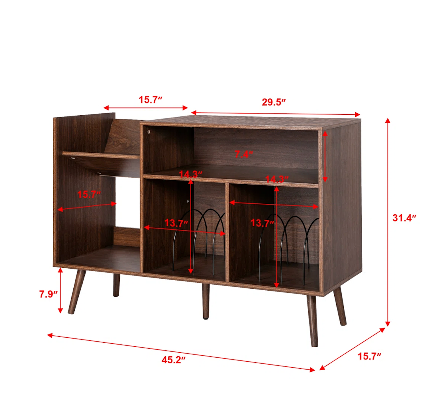 Wooden audio cabinet/Media console - photo 2