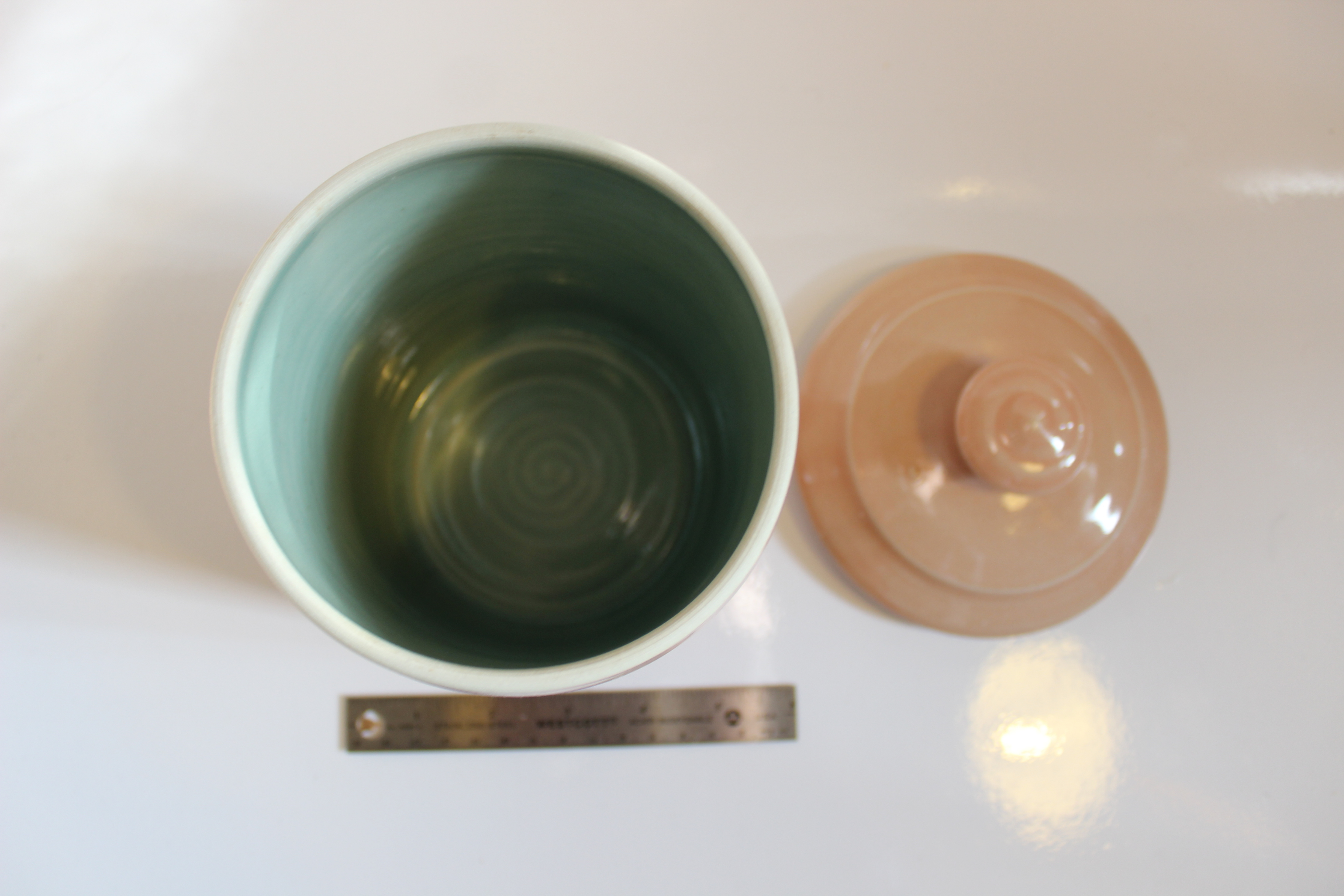 Thomas Aitken pottery Cookie jar - photo 2